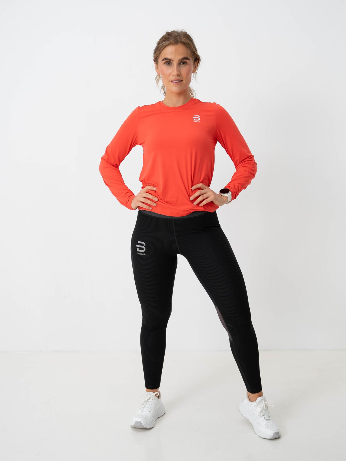 Dæhlie Long Sleeve Motion Raidiant red