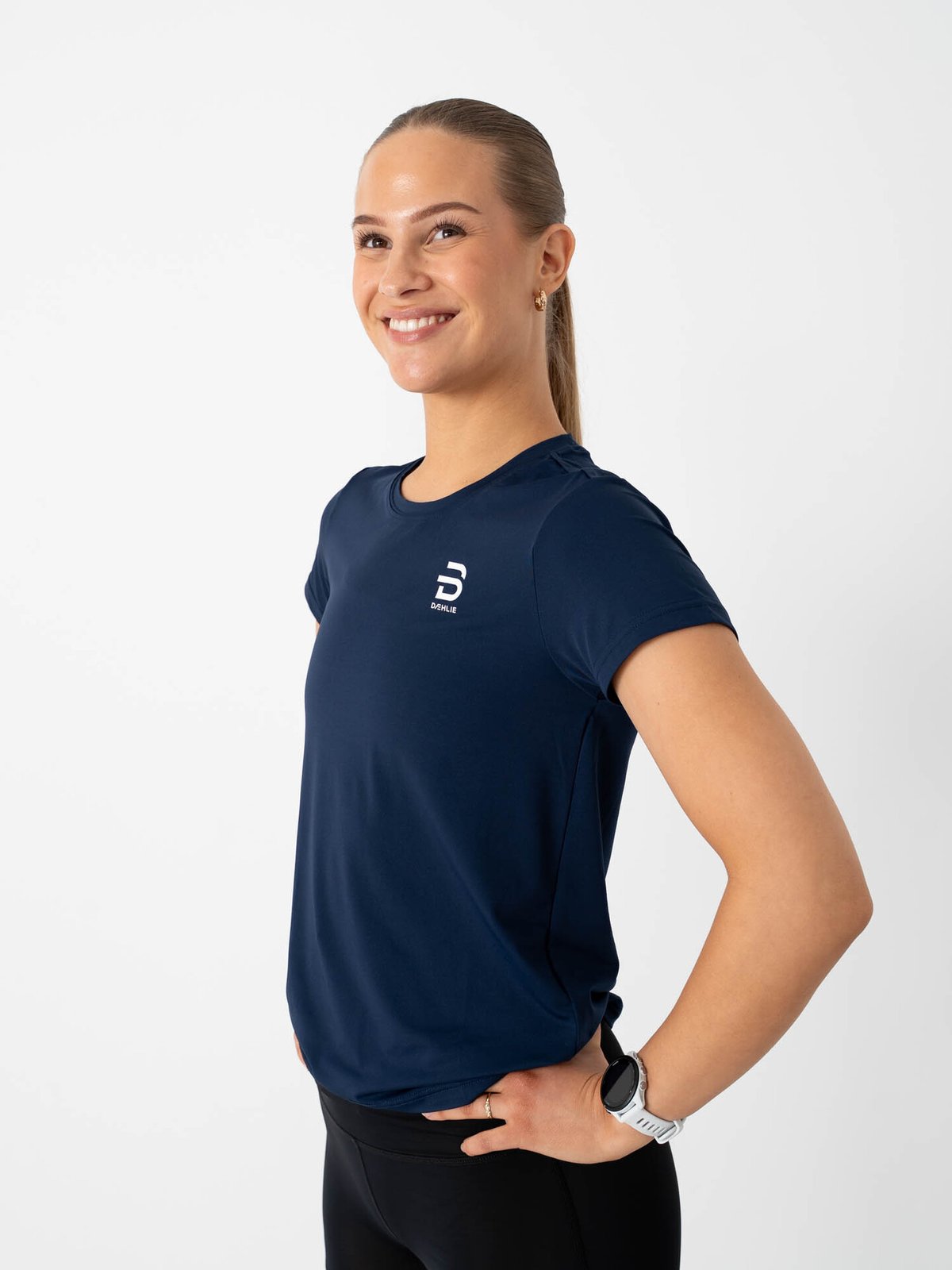 Dæhlie T-Shirt Tempo Navy