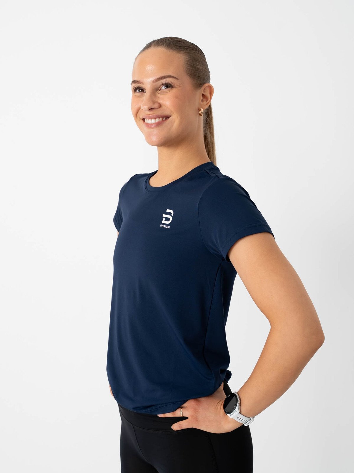 Dæhlie T-Shirt Tempo Navy