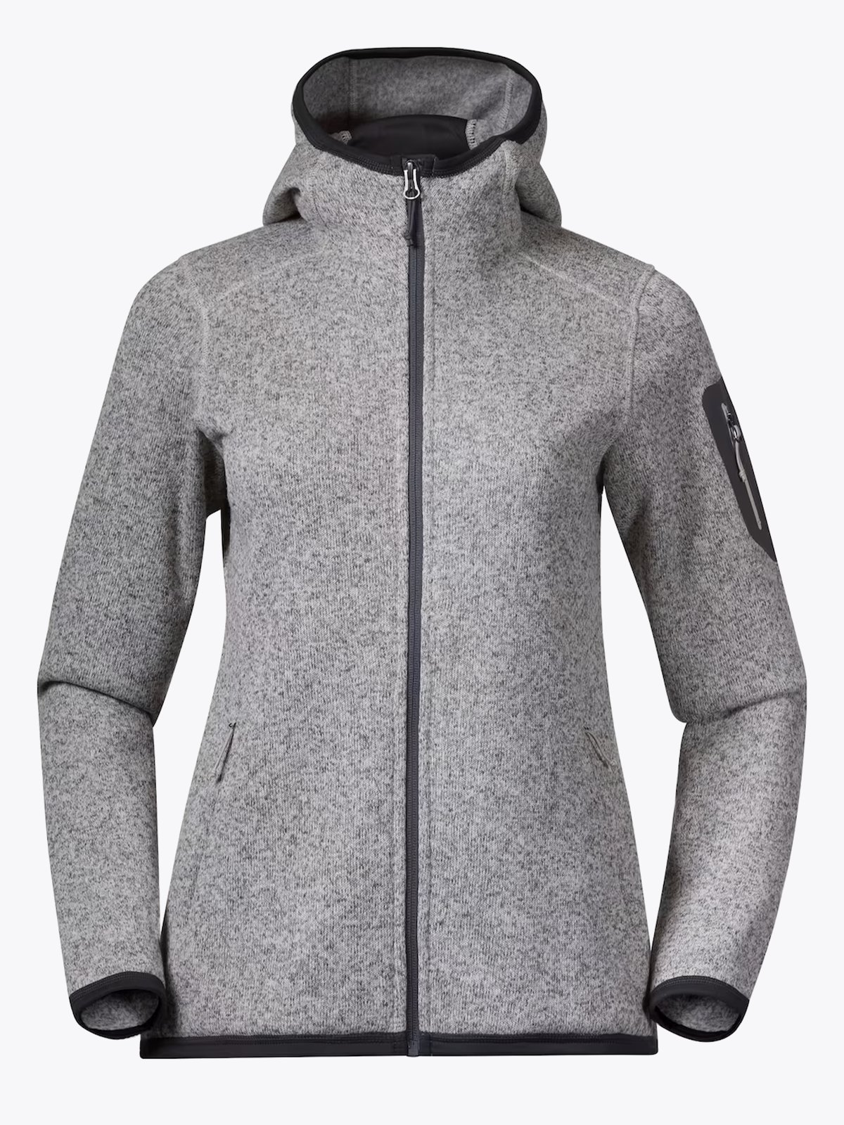 Bergans Kamphaug Knitted Hoodie Chalk Sand