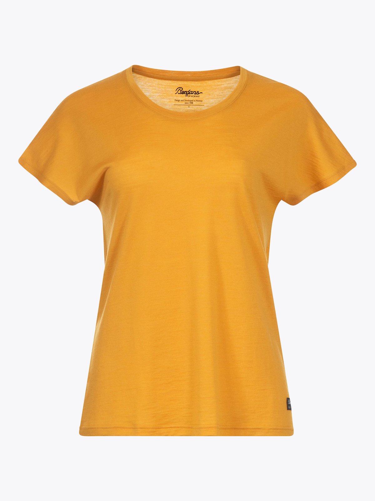Bergans Urban Wool Tee Golden Yellow