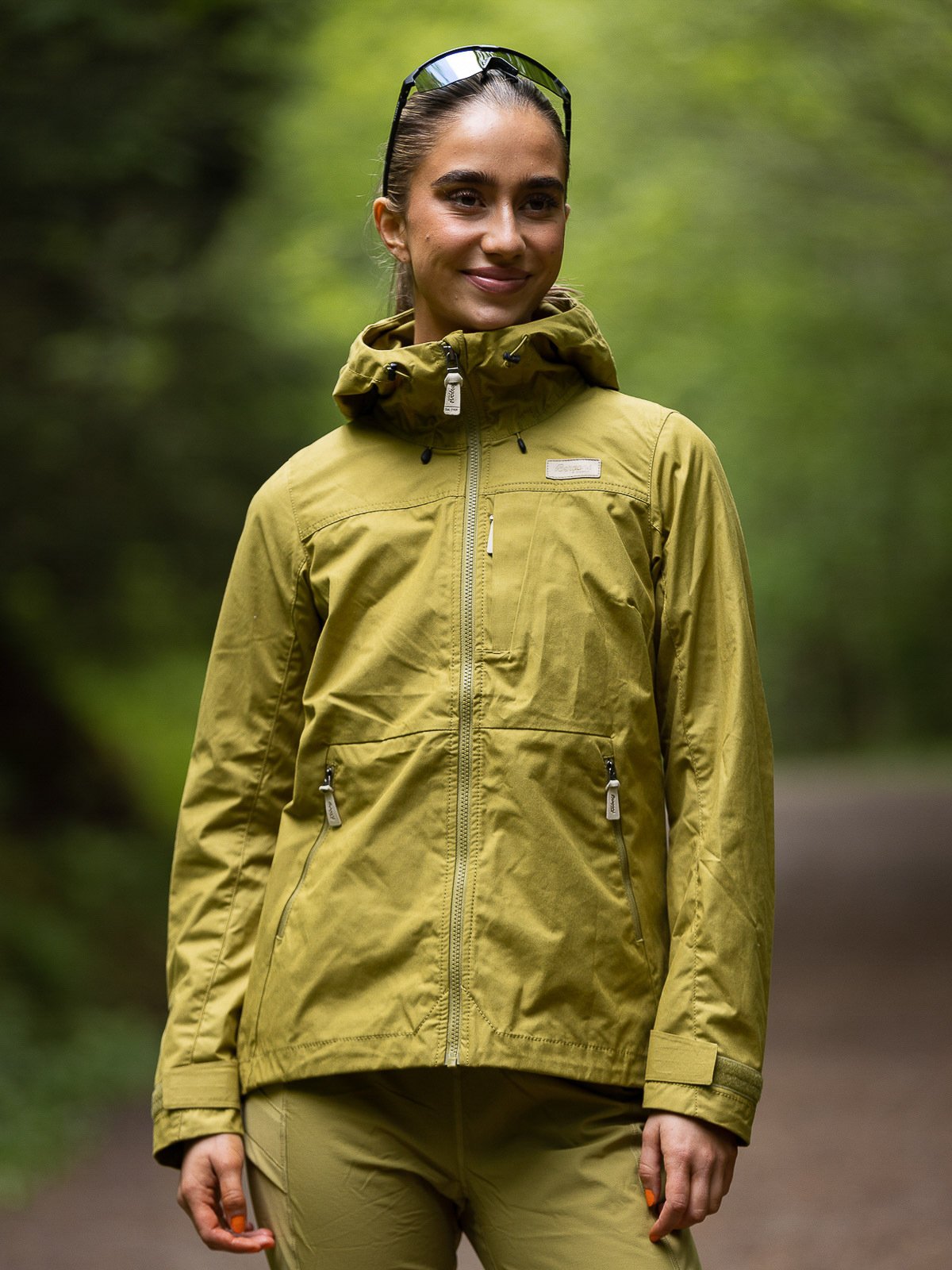 Bergans Nordmarka Leaf Light Wind Jacket Women Olive Green