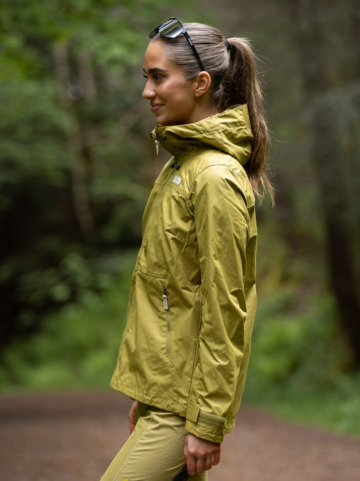 Bergans Nordmarka Leaf Light Wind Jacket Women Olive Green