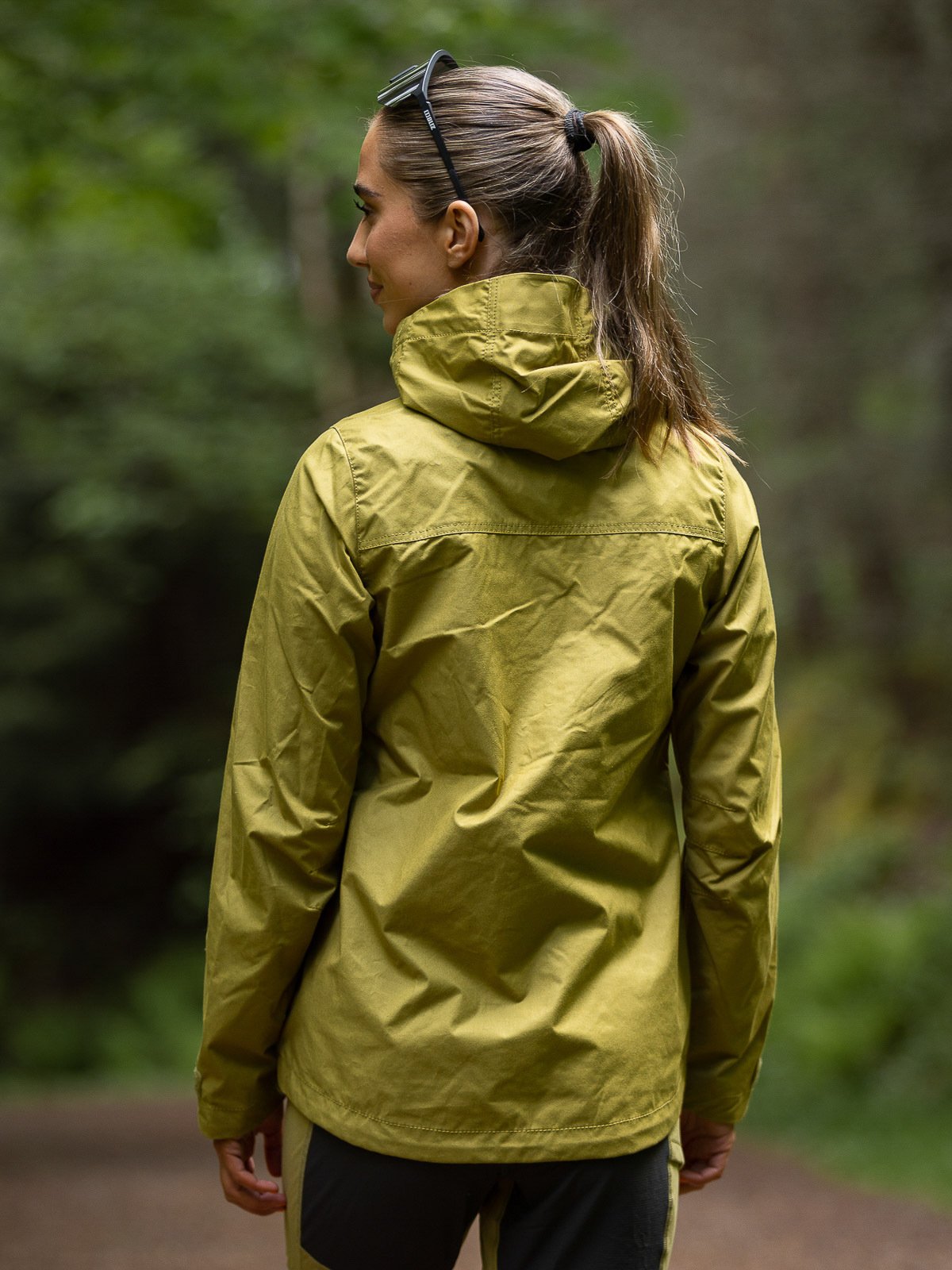 Bergans Nordmarka Leaf Light Wind Jacket Women Olive Green
