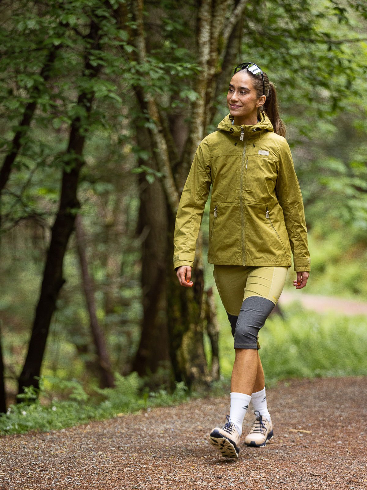 Bergans Nordmarka Leaf Light Wind Jacket Women Olive Green