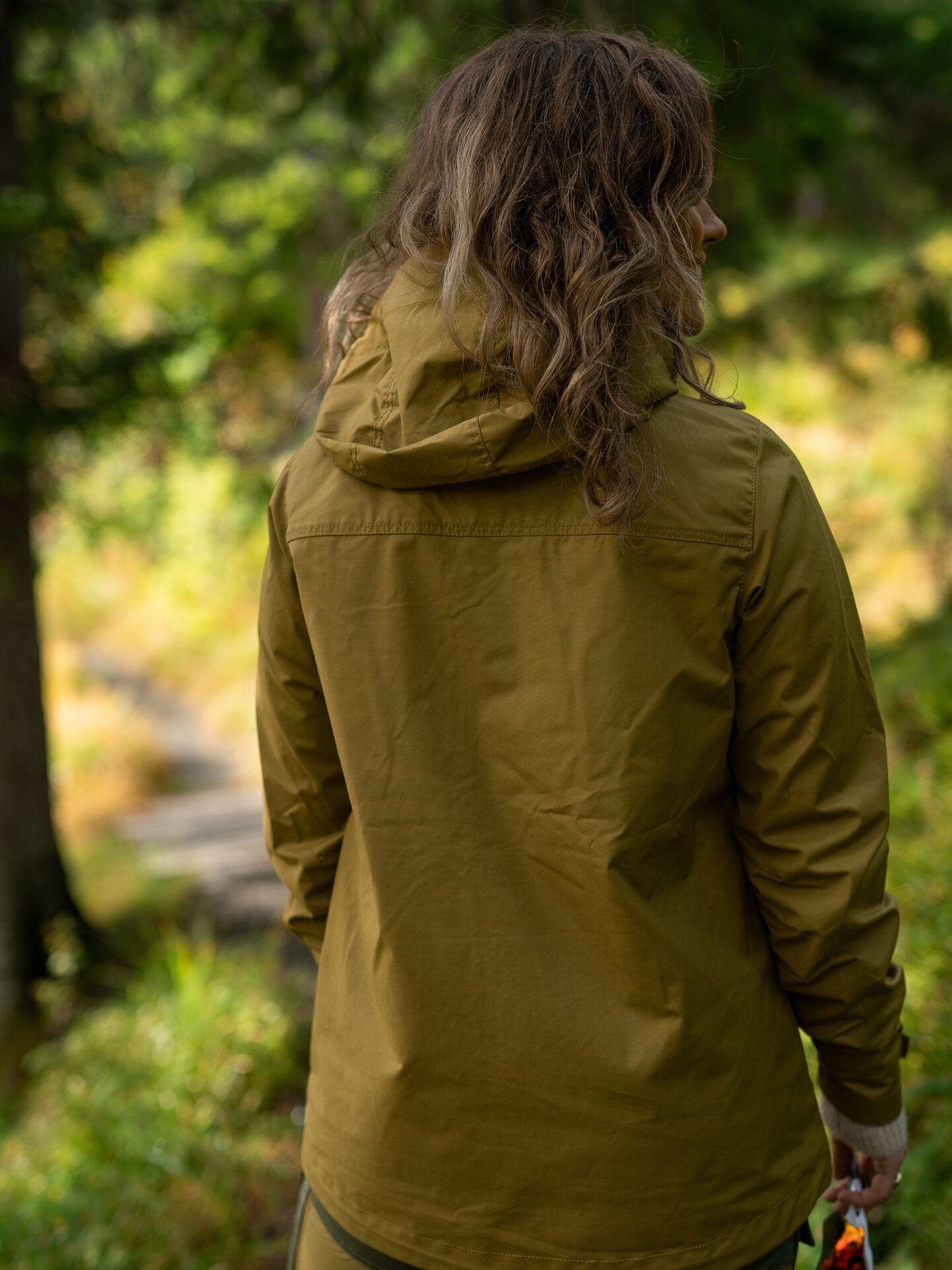 Bergans Nordmarka Leaf Light Wind Jacket Women Olive Green