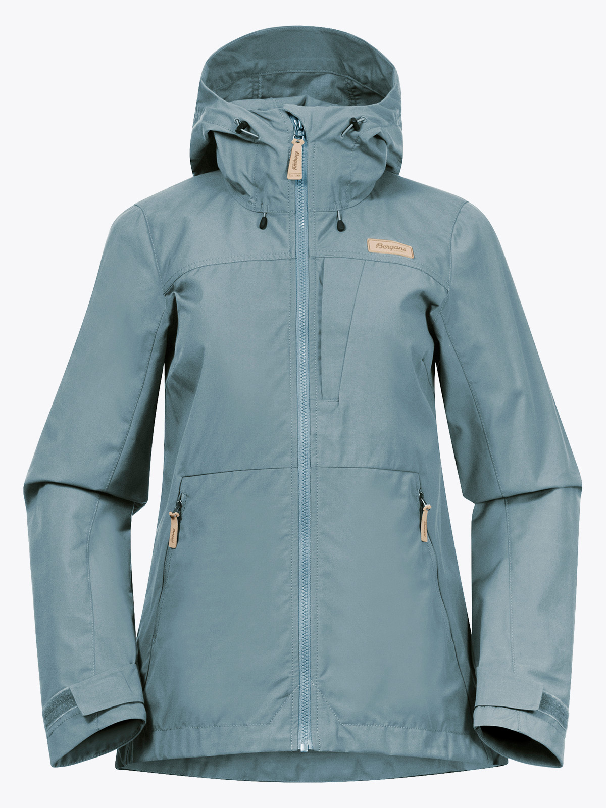 Bergans Nordmarka Leaf Light Wind Jacket Women Smoke Blue