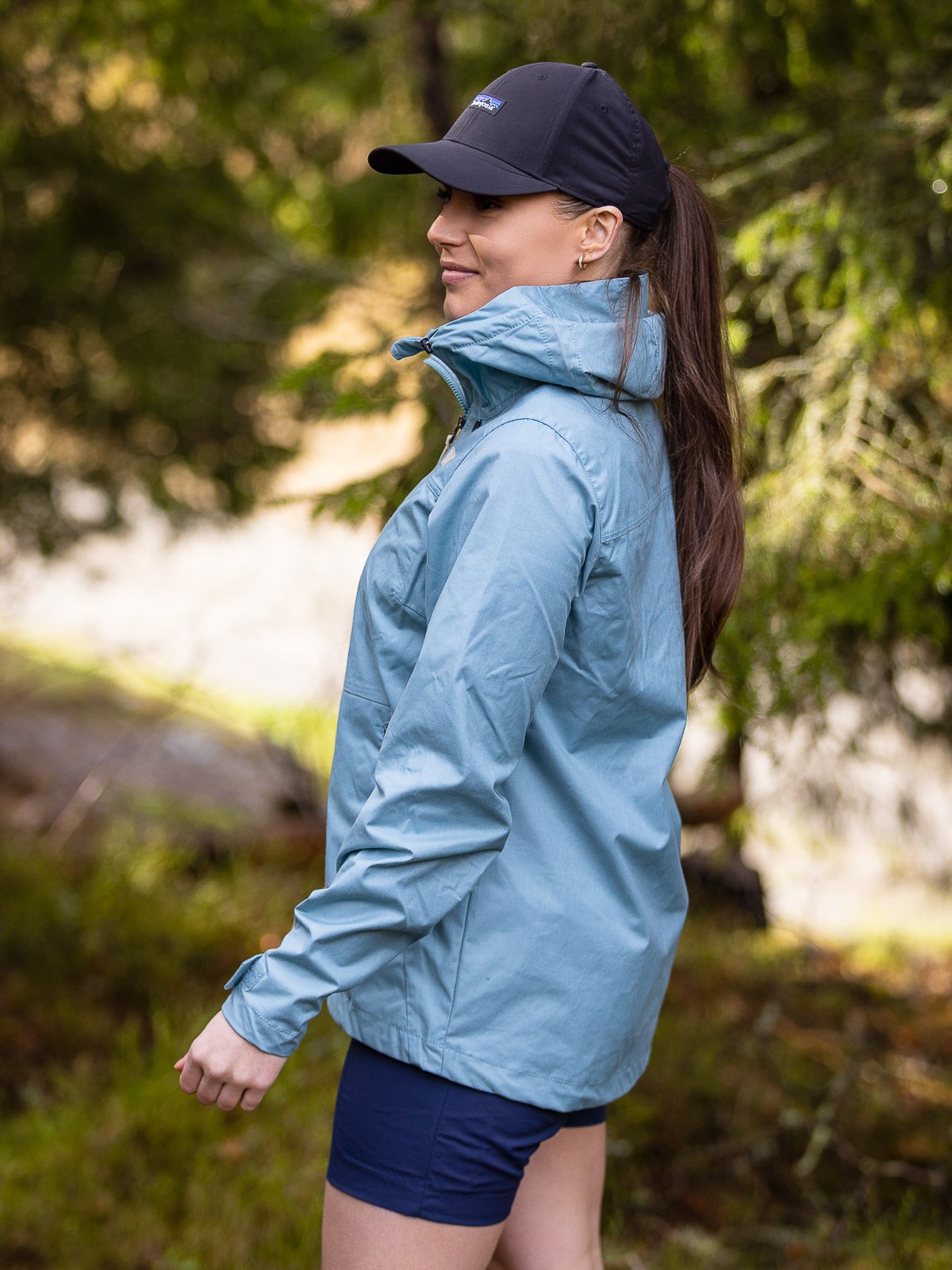 Bergans Nordmarka Leaf Light Wind Jacket Women Smoke Blue