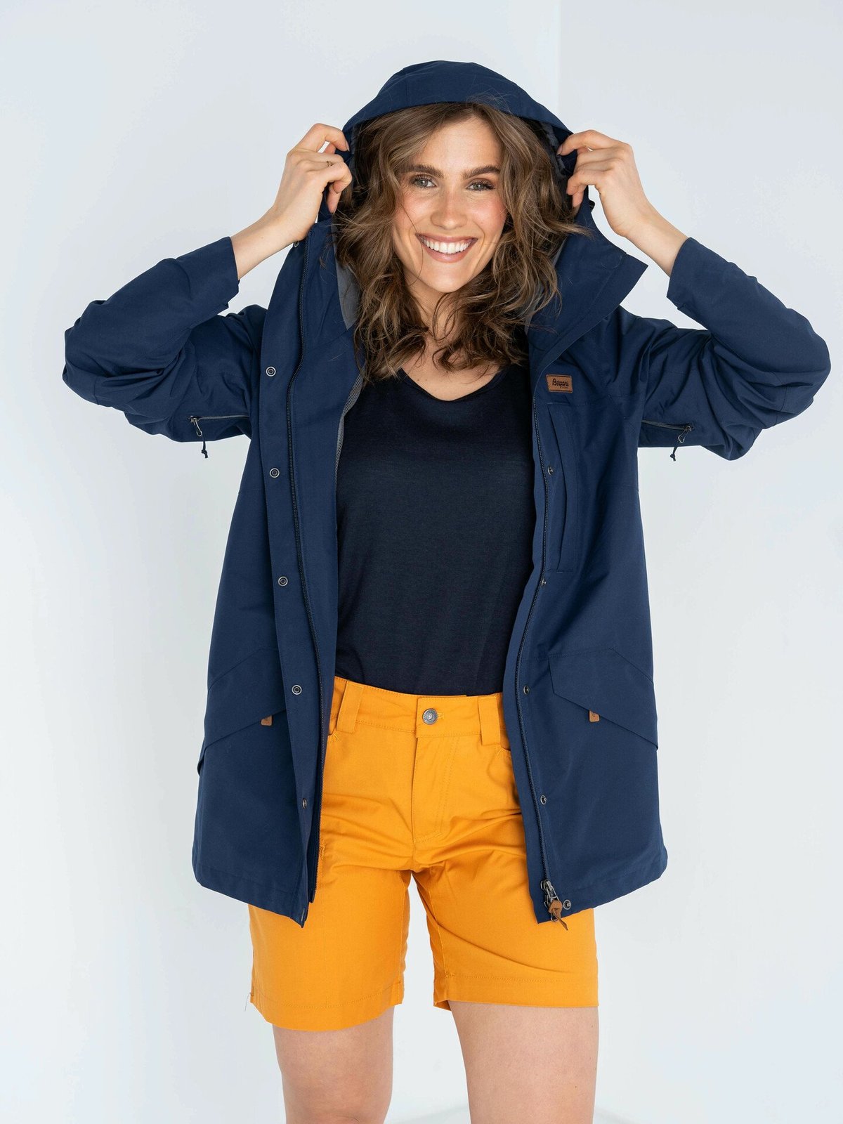 Bergans Nordmarka Leaf Light Shorts Women Golden Field