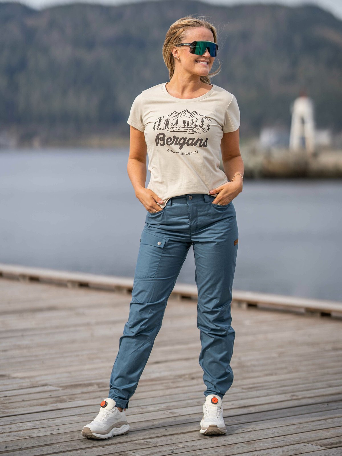 Bergans Nordmarka Leaf Light Pants Orion Blue