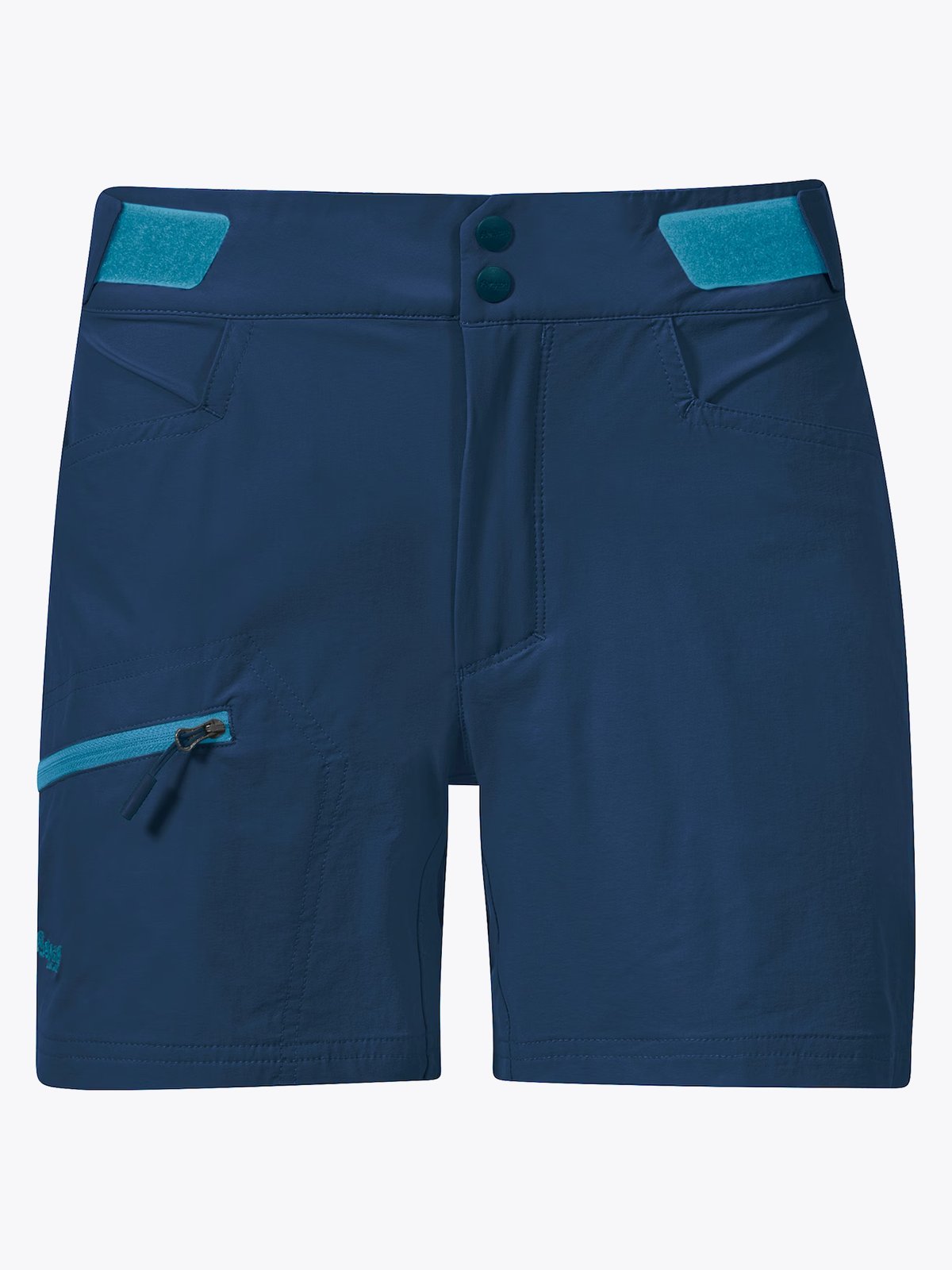Bergans Cecilie Mountain Softshell Shorts Deep Sea Blue