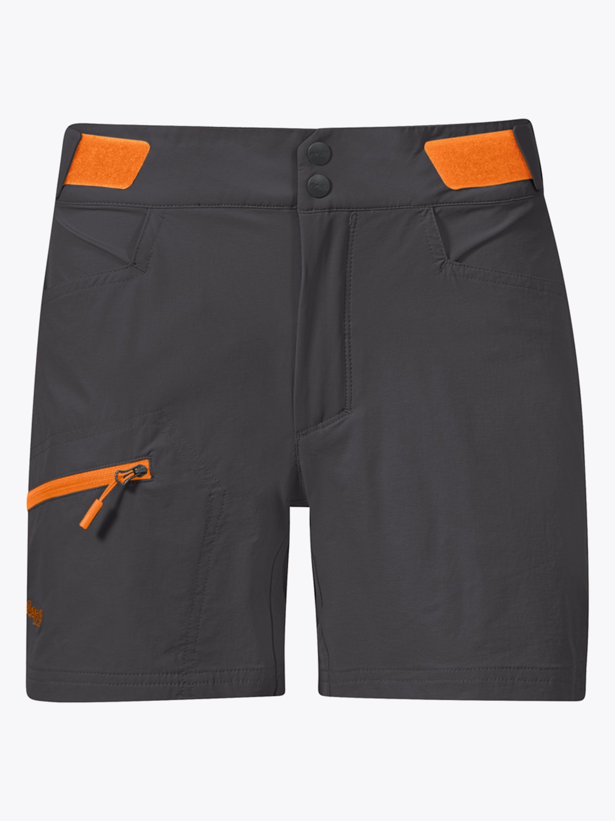 Bergans Cecilie Mountain Softshell Shorts Solid Dark Grey