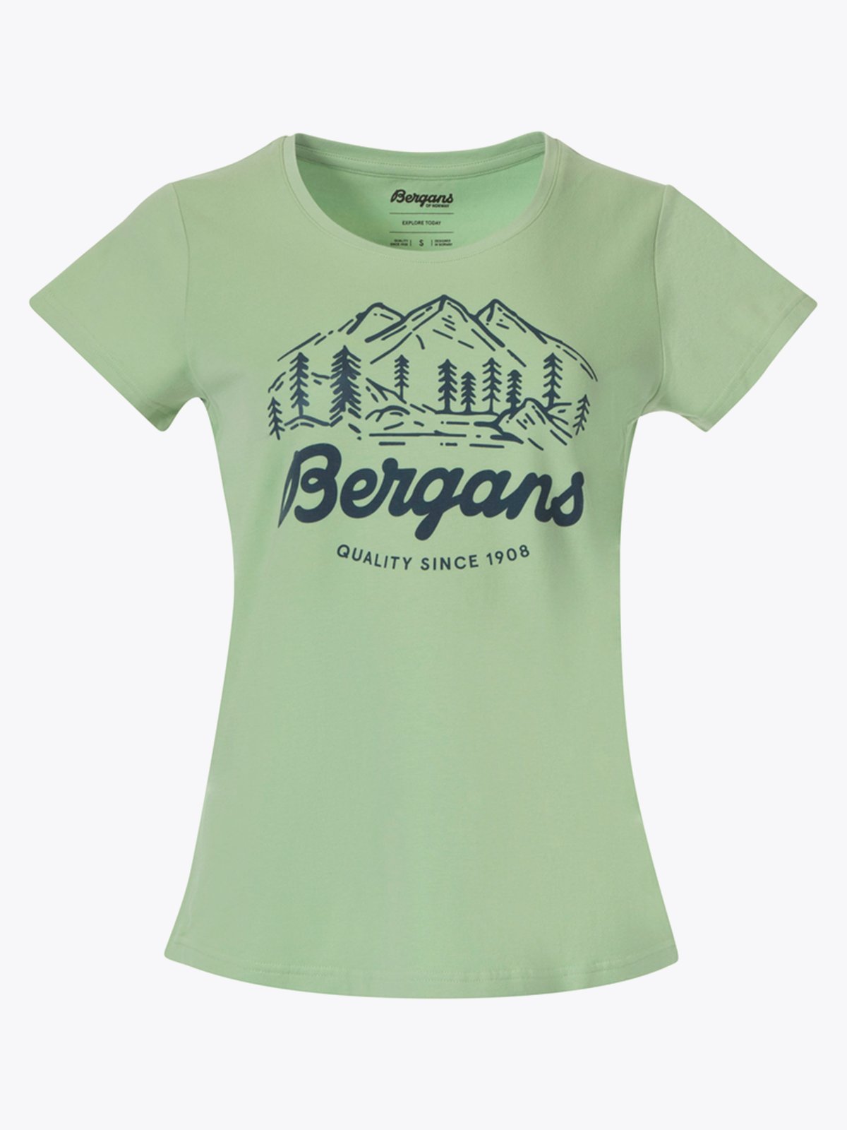 Bergans Classic V2 Tee Jade Green