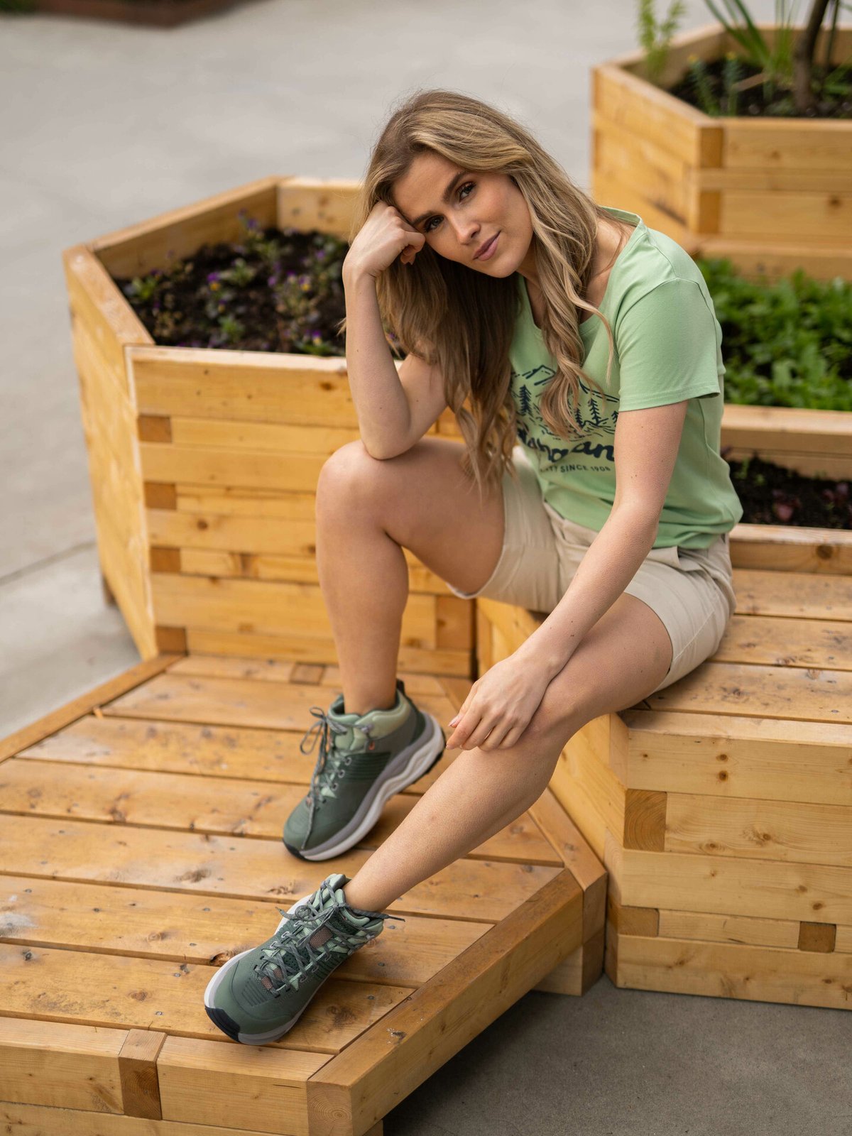 Bergans Classic V2 Tee Jade Green