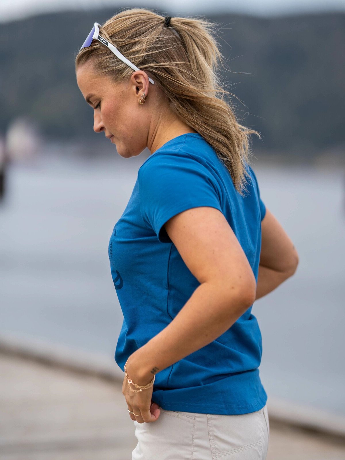 Bergans Classic V2 Tee North Sea Blue