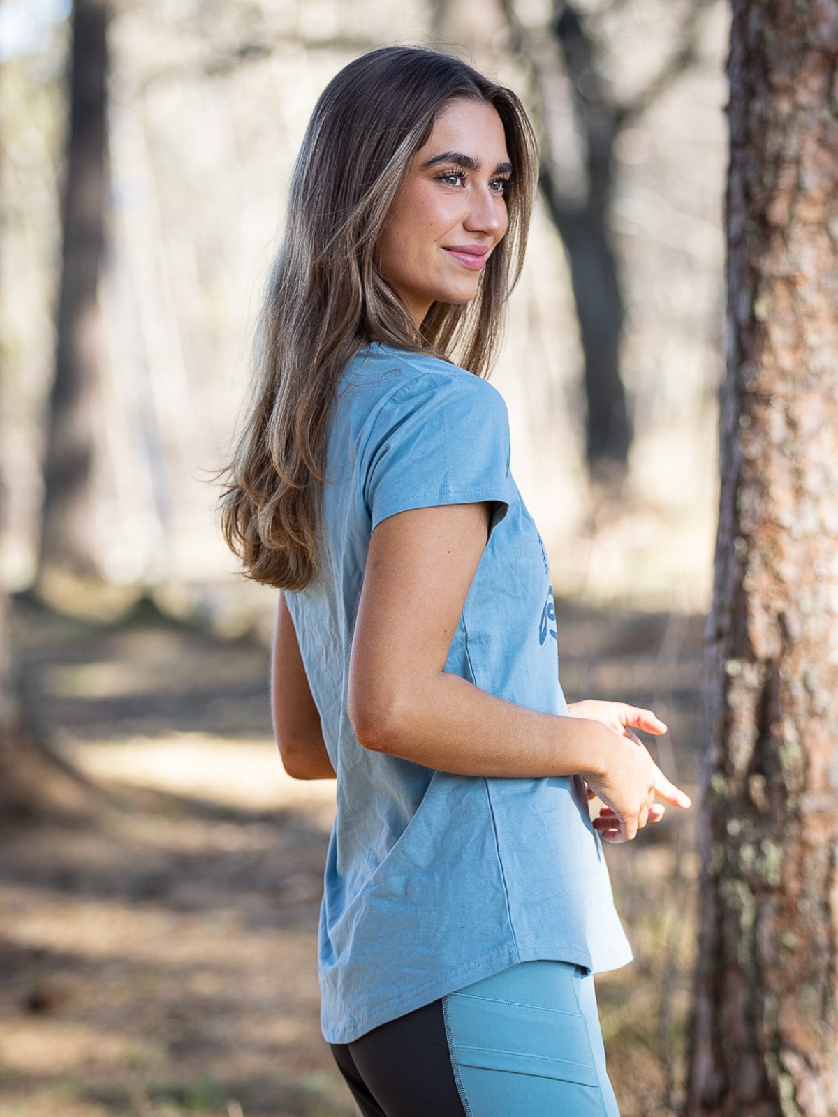 Bergans Classic V2 Tee Smoke Blue