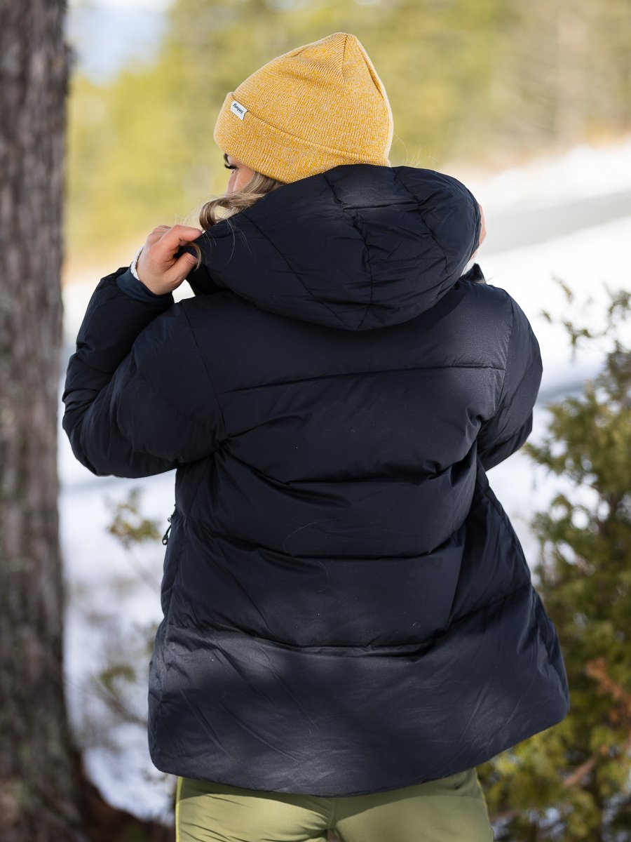 Bergans Lava Warm Down Jacket w/Hood Women Black