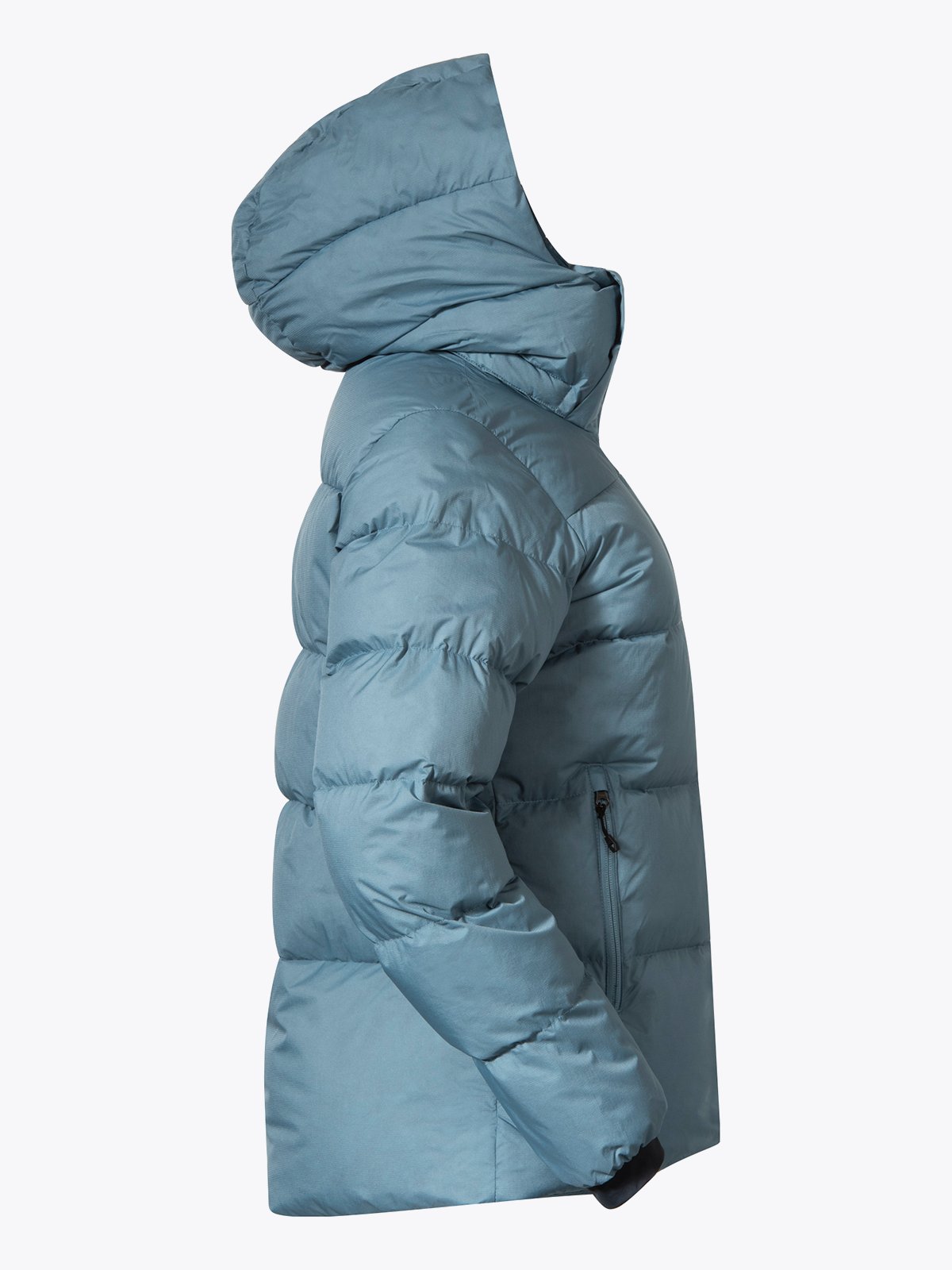 Bergans Lava Warm Down Jacket w/Hood Women Smoke Blue