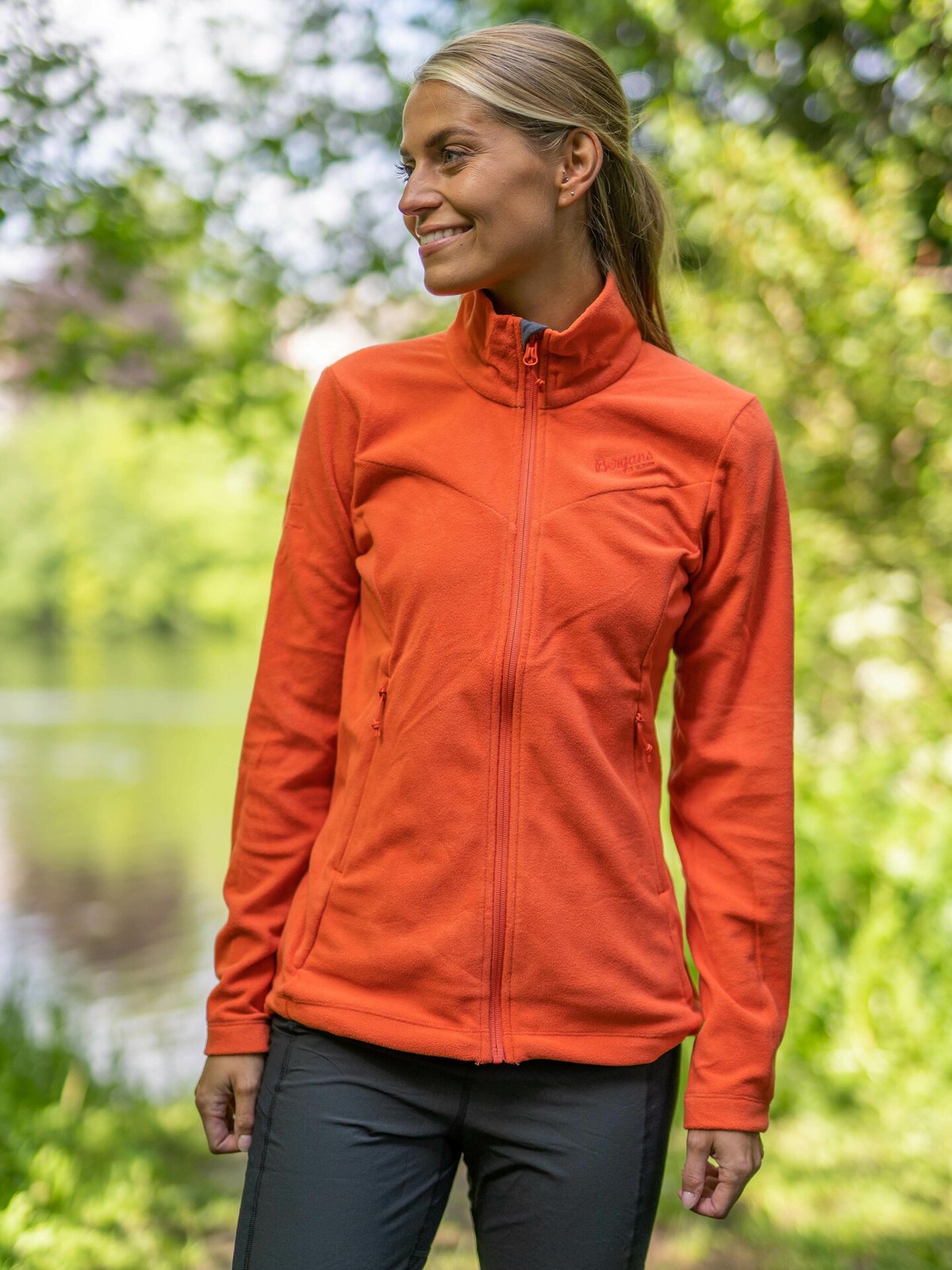 Bergans Finnsnes Fleece Jacket Brick