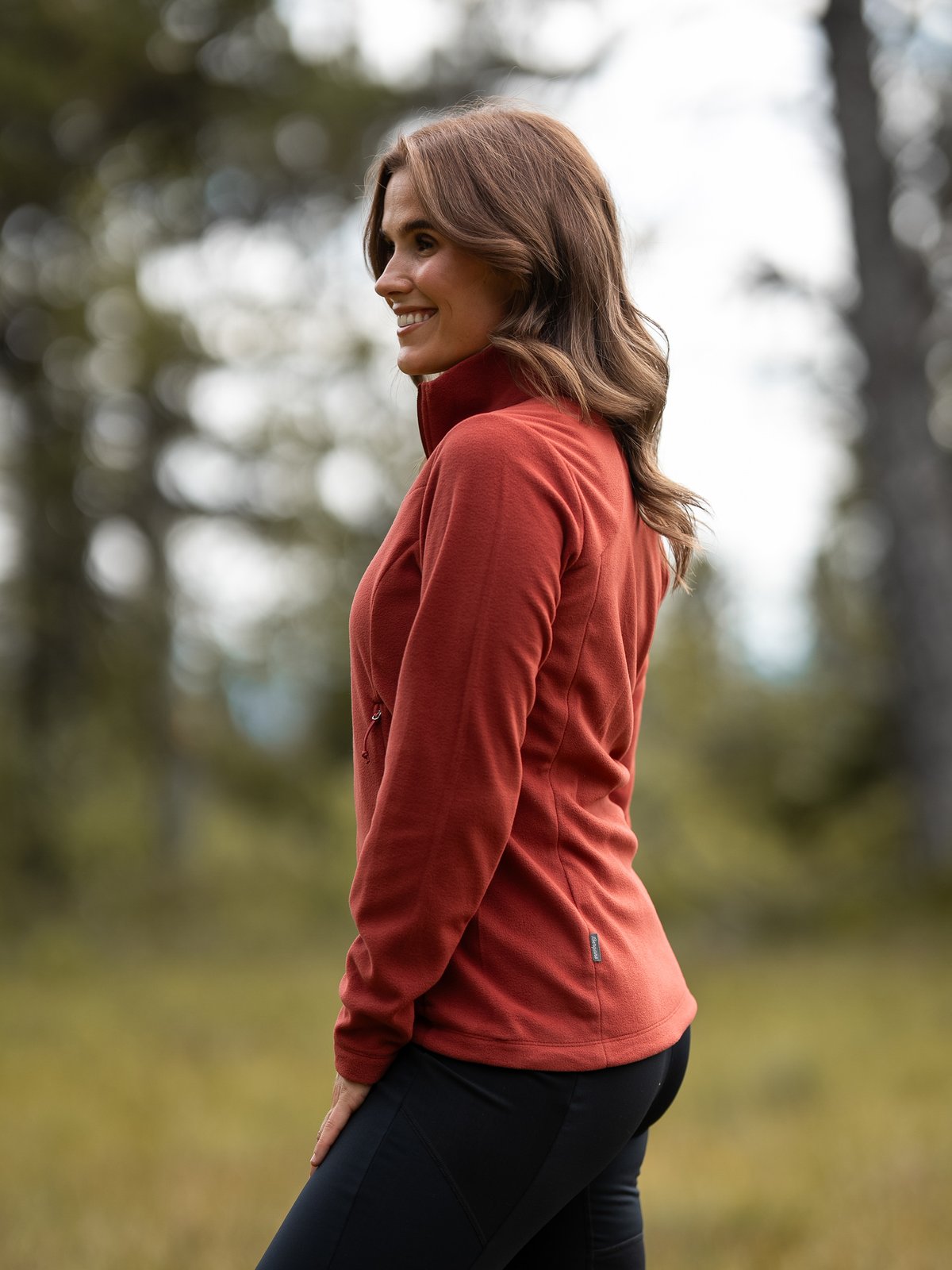Bergans Finnsnes Fleece Jacket Chianti Red