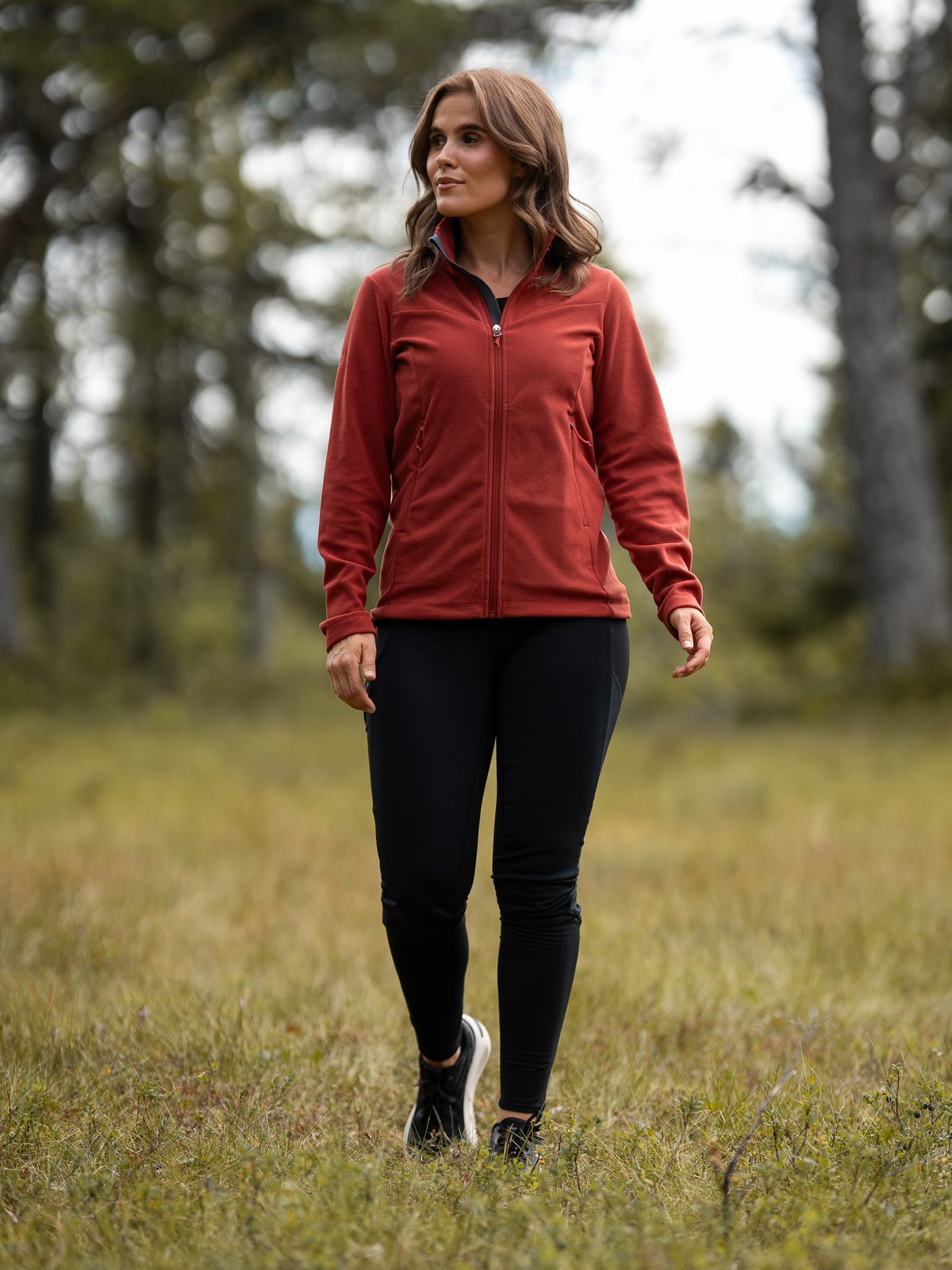 Bergans Finnsnes Fleece Jacket Chianti Red