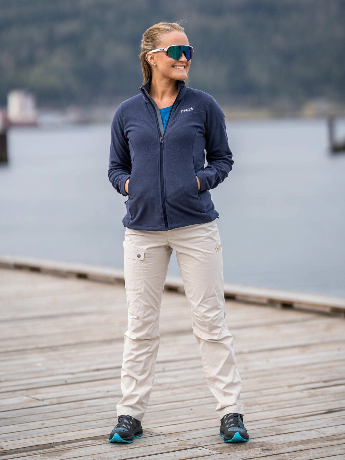 Bergans Finnsnes Fleece Jacket Dark Navy