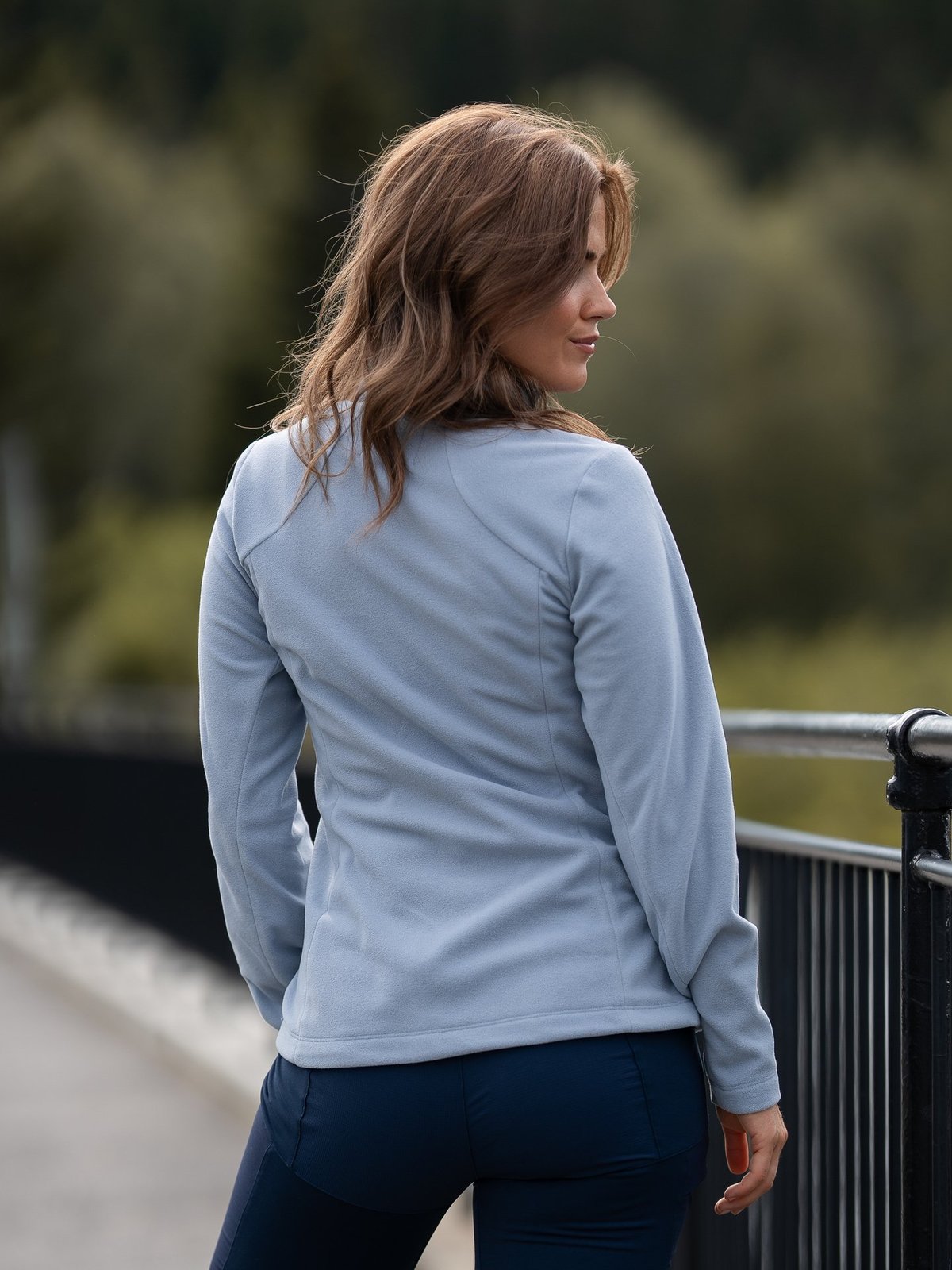 Bergans Finnsnes Fleece Jacket Husky Blue