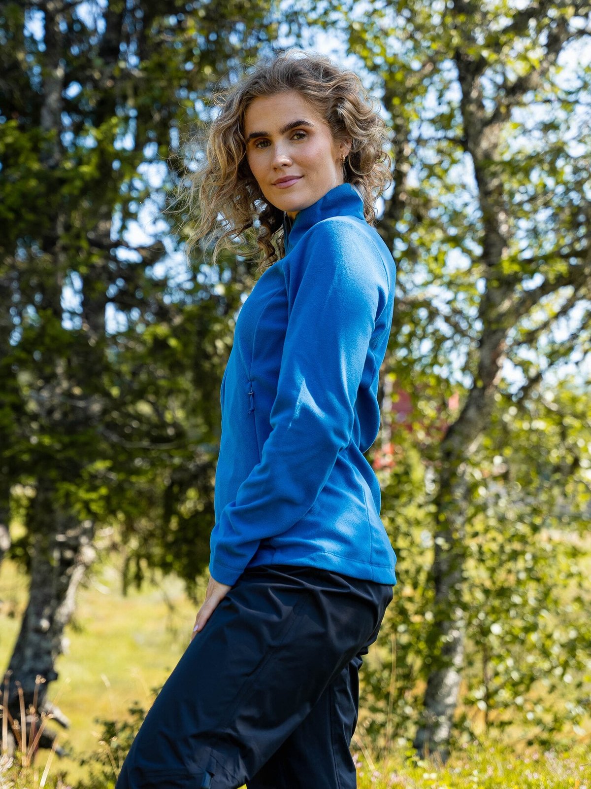 Bergans Finnsnes Fleece Jacket North Sea Blue