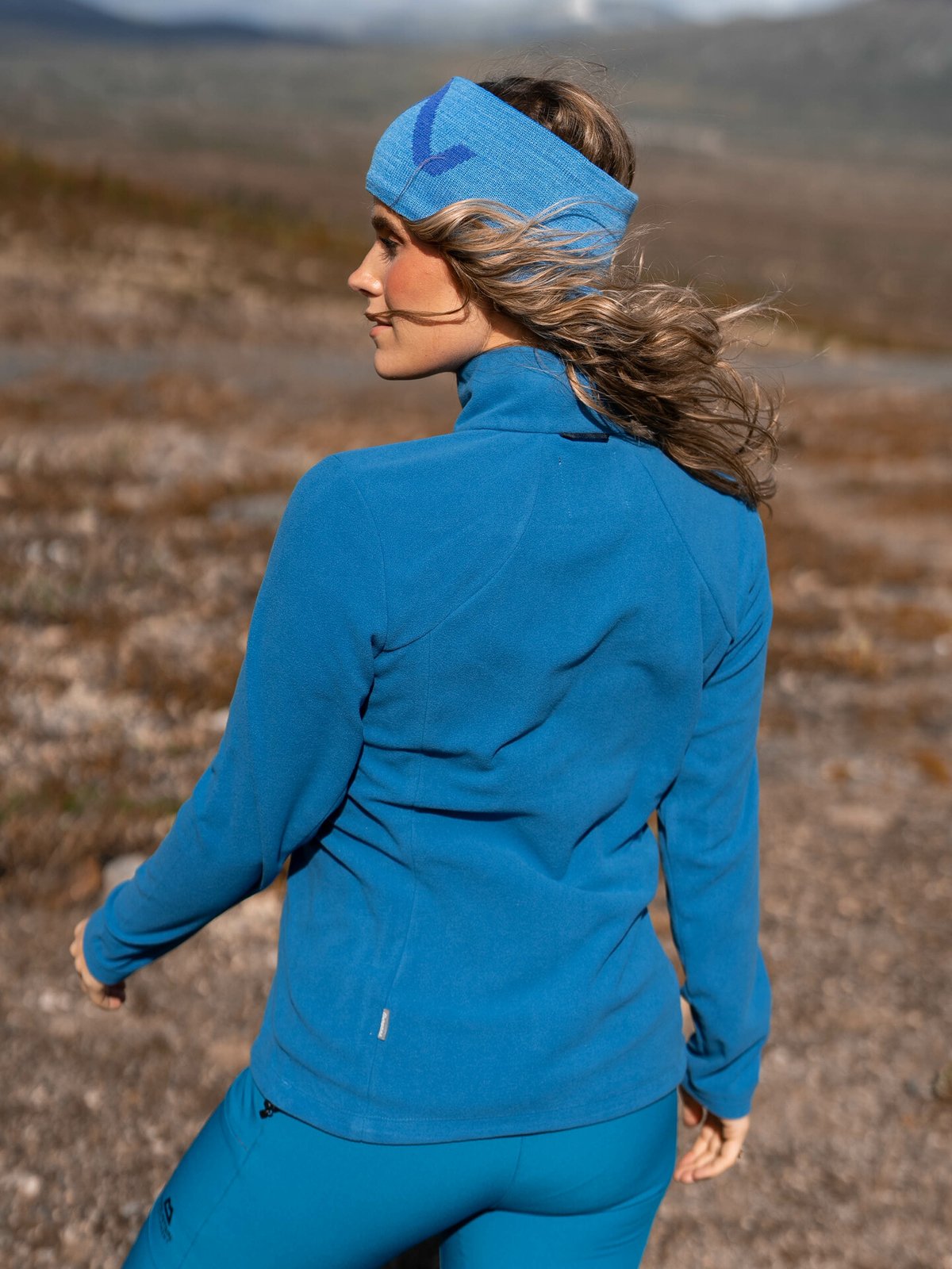 Bergans Finnsnes Fleece Jacket North Sea Blue