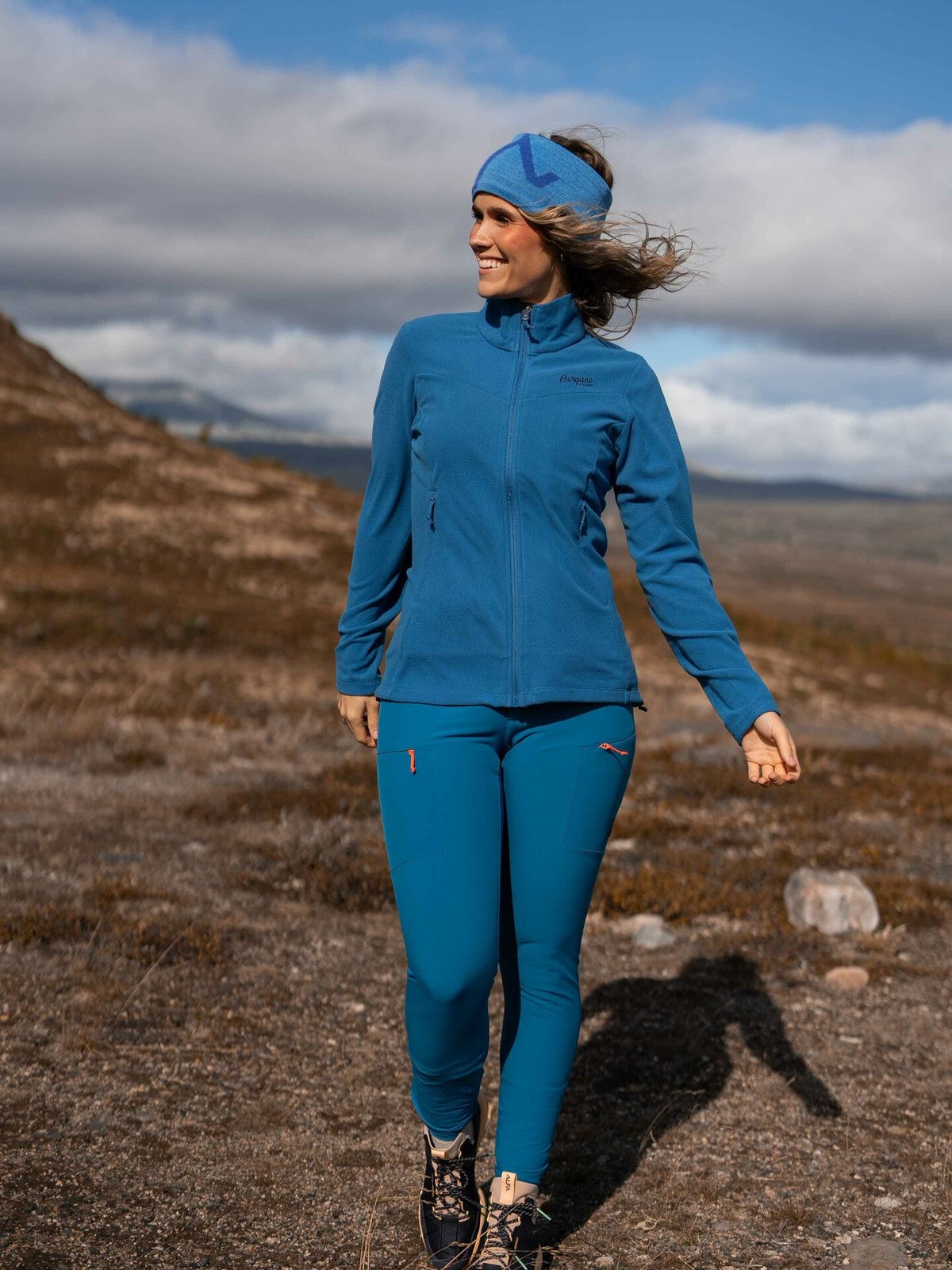 Bergans Finnsnes Fleece Jacket North Sea Blue