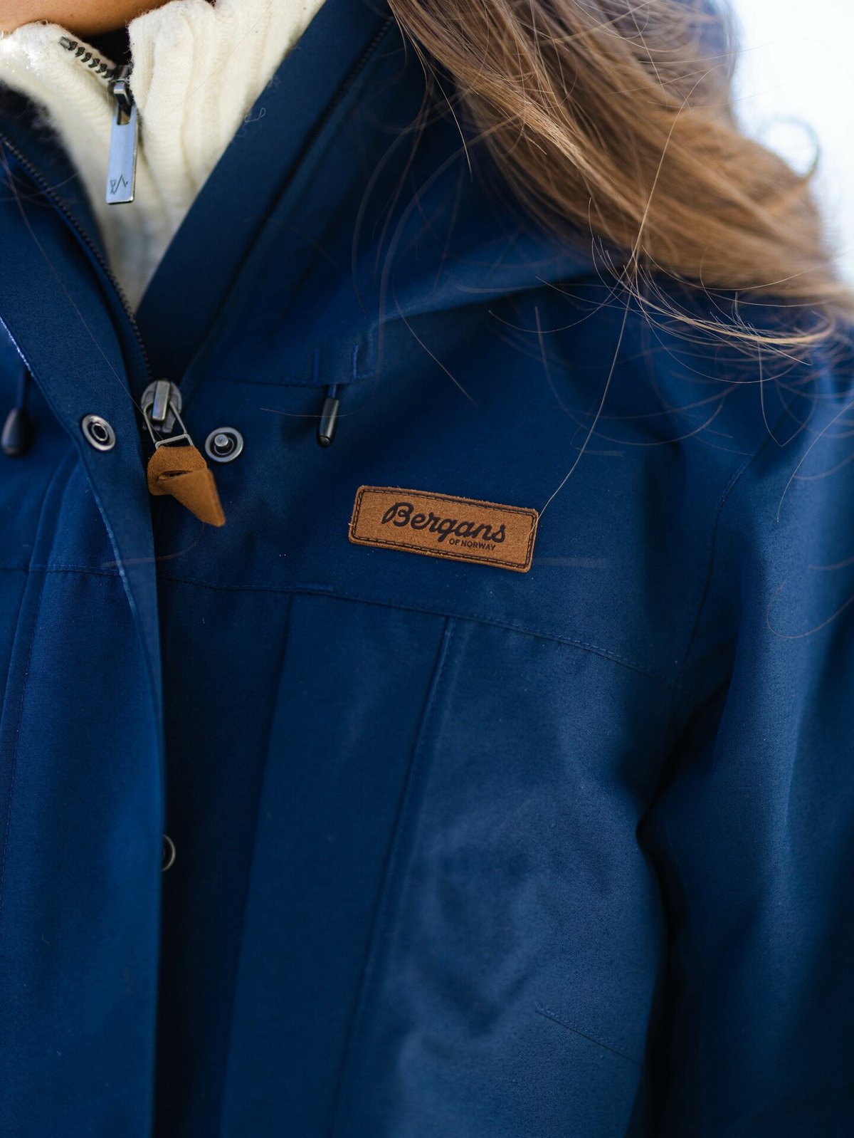 Bergans Nordmarka 2L Shell Jacket Navy