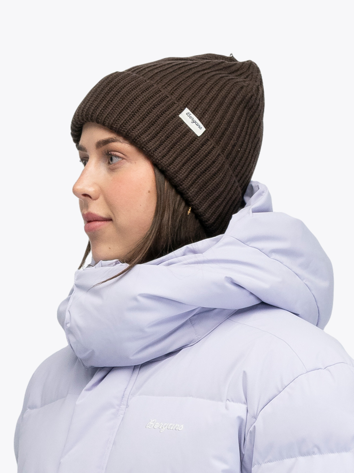 Bergans Nordmarka Merino Beanie Dark Chocolate