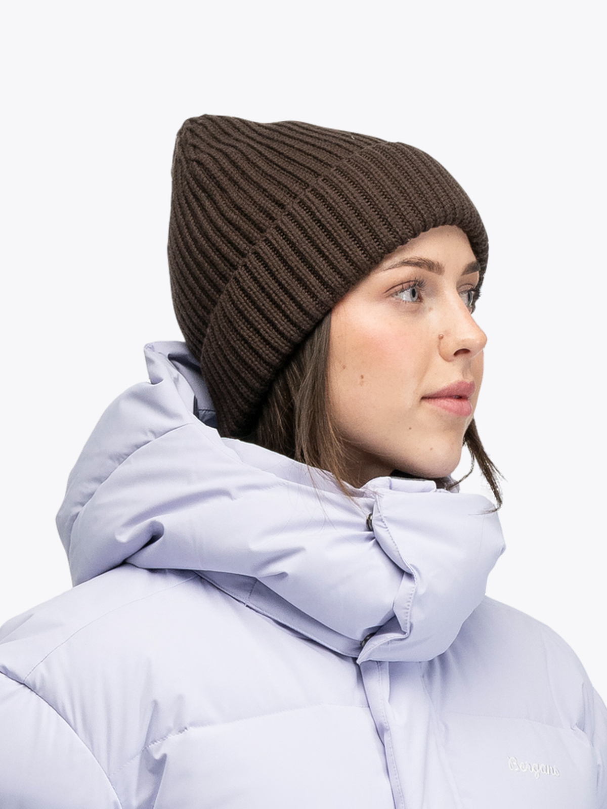 Bergans Nordmarka Merino Beanie Dark Chocolate
