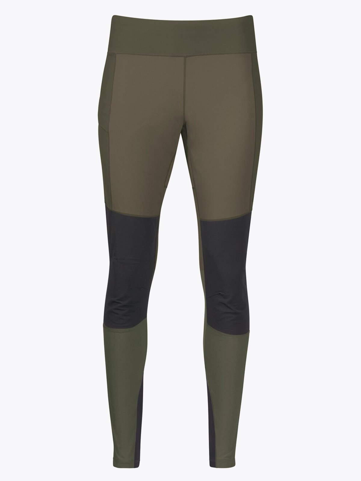 Bergans Fløyen Outdoor Tights Dark Green Mud / Dark Shadow Grey