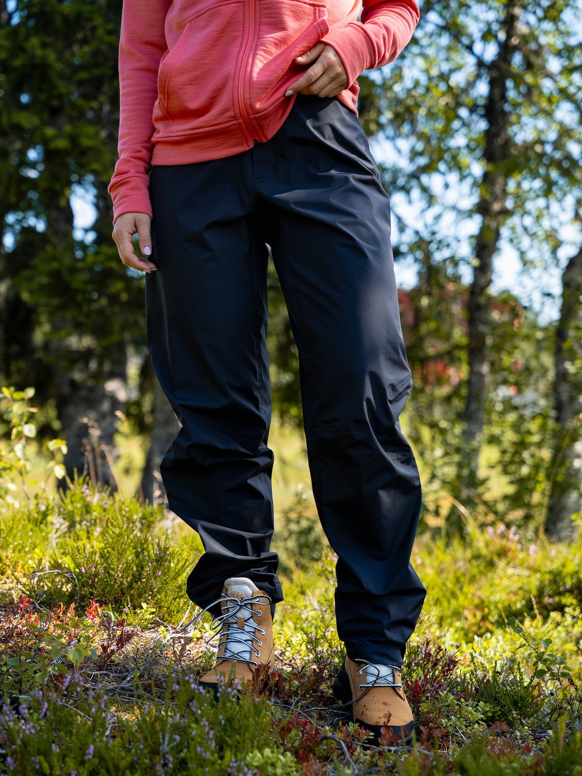 Bergans Vaagaa Light 3L Shell Pants Women Black