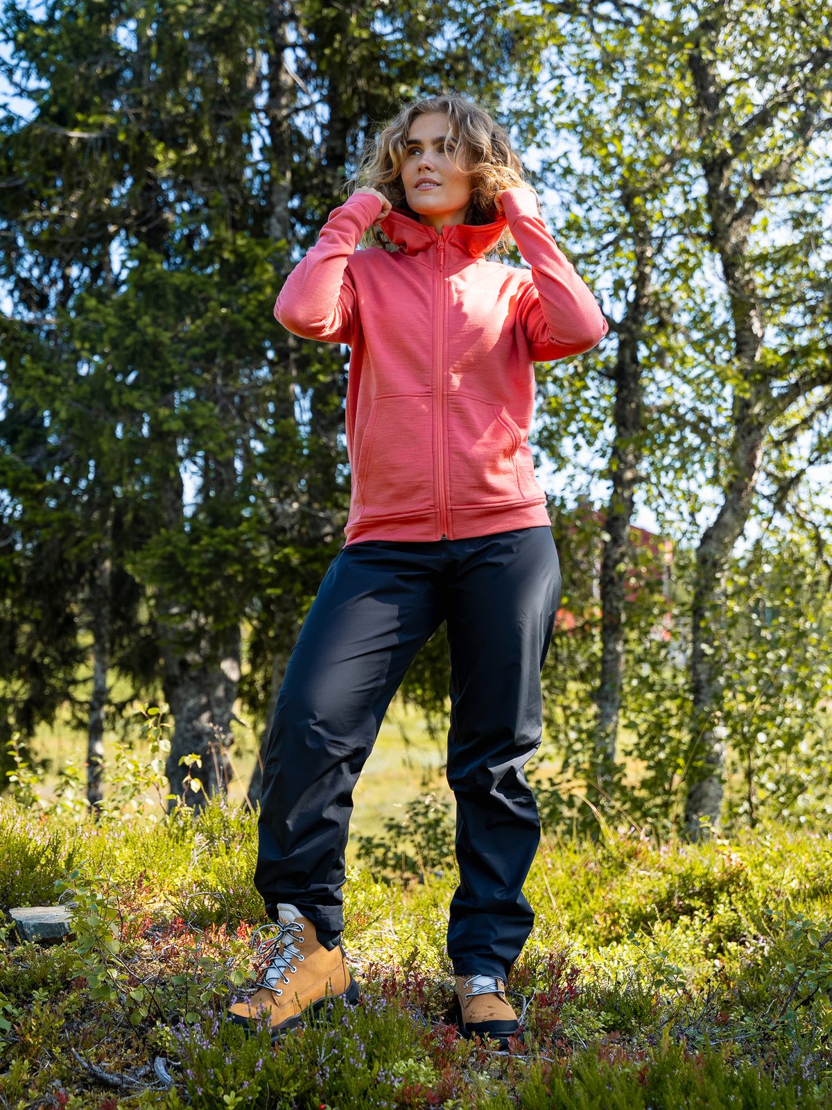 Bergans Vaagaa Light 3L Shell Pants Women Black