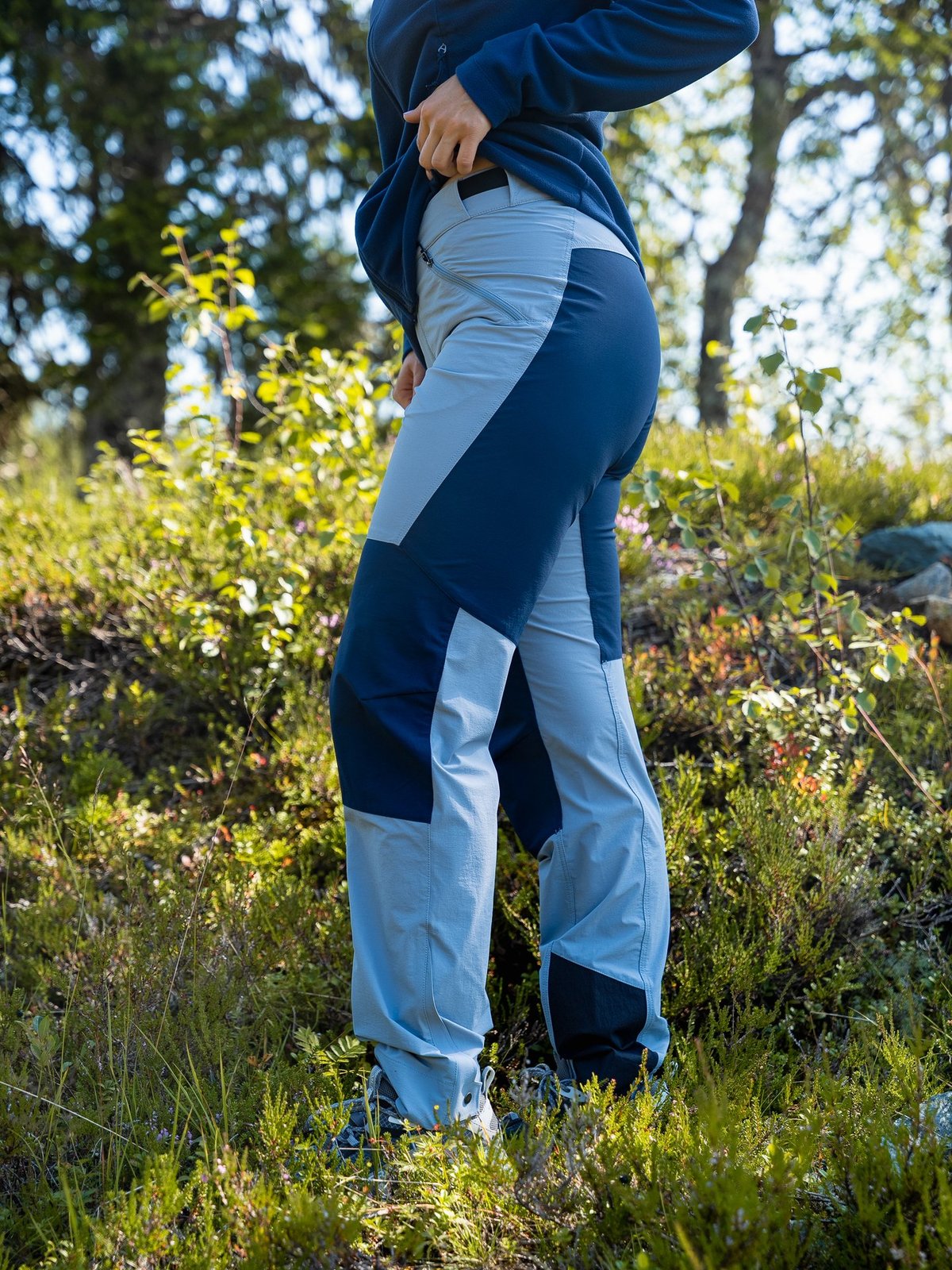 Bergans Vaagaa Softshell Pants Women Husky Blue / Navy Blue