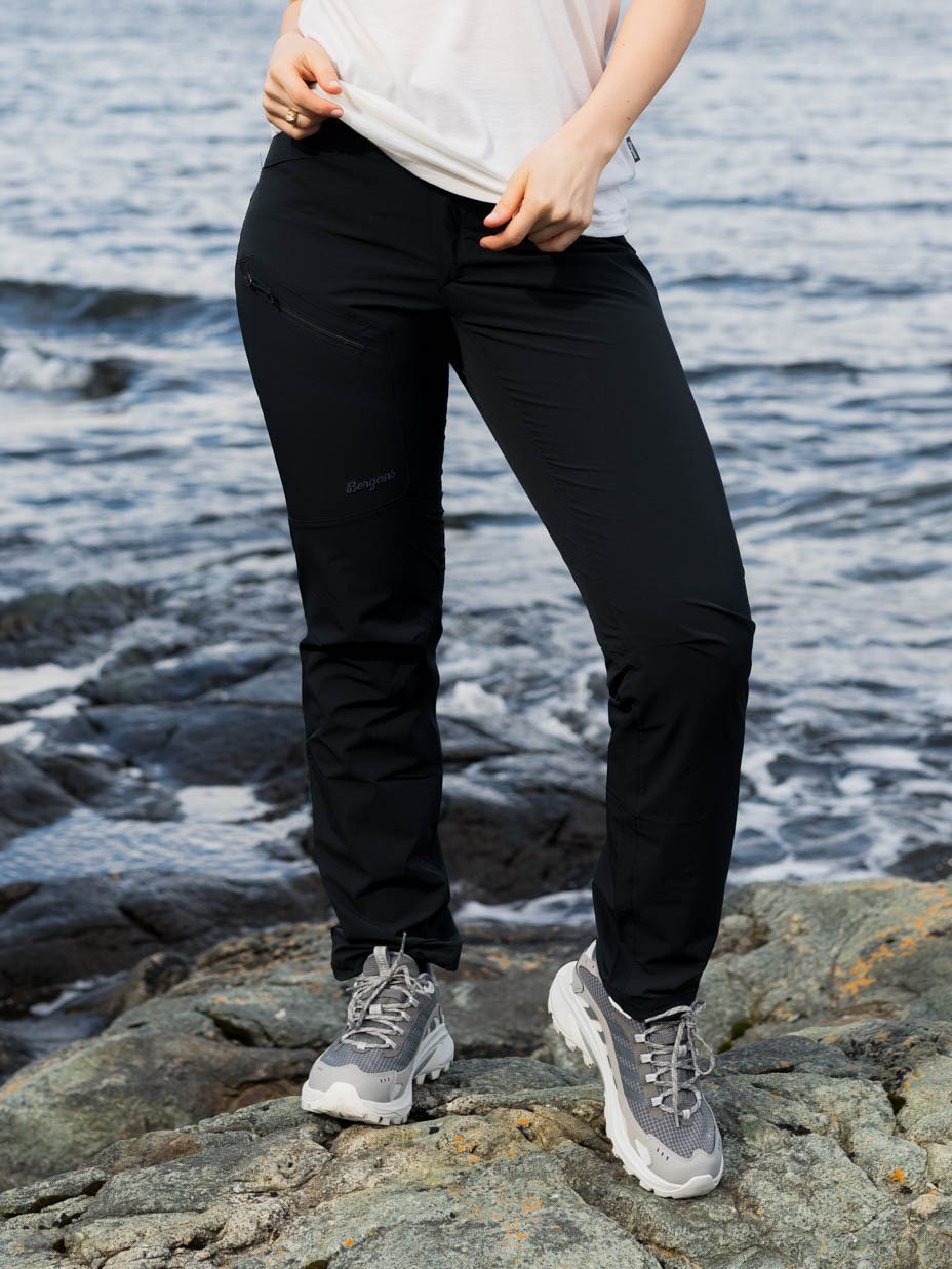 Bergans Vaagaa Light Softshell Pants Women Black