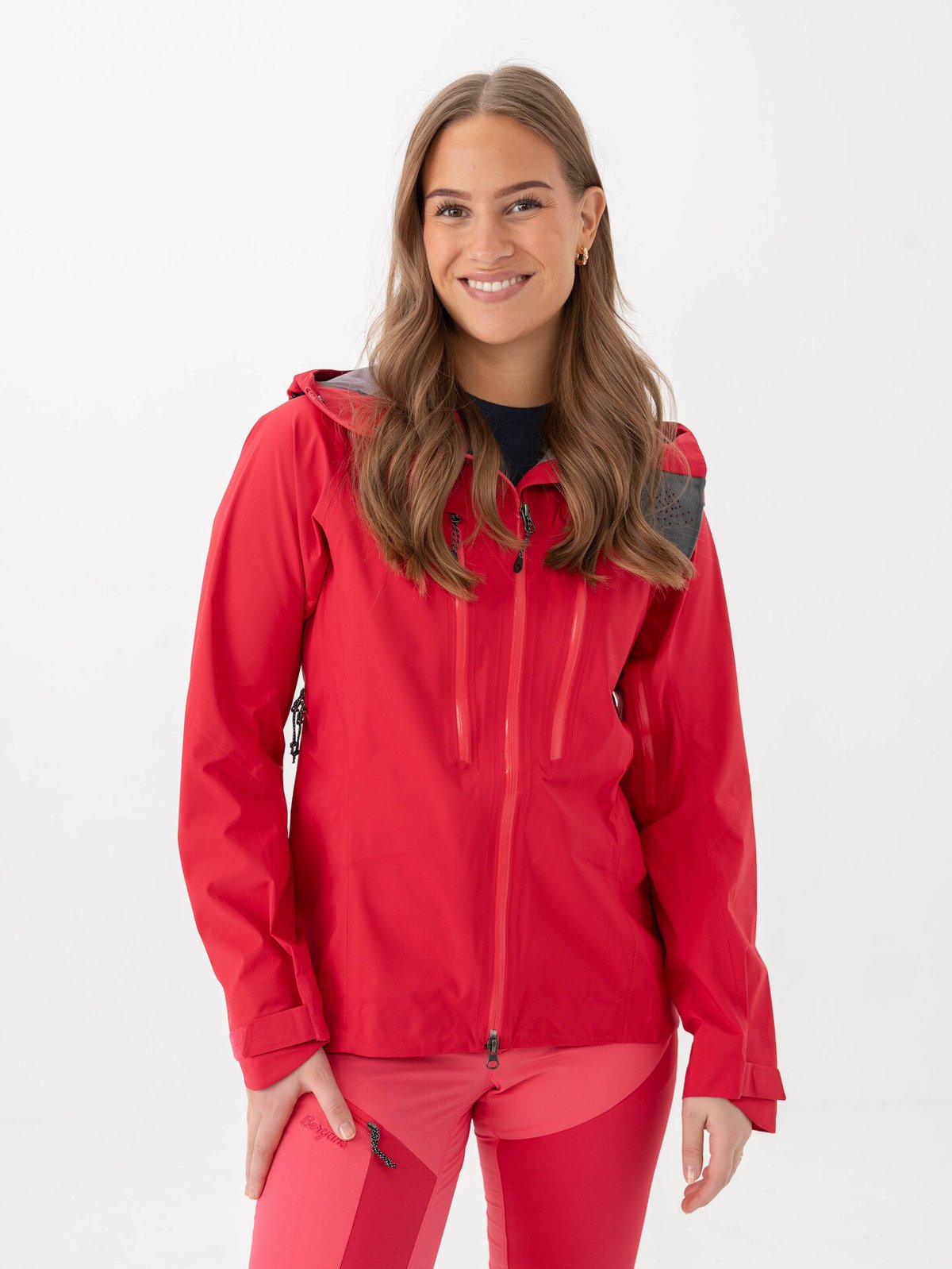 Bergans Tind 3-Lags Shell Jacket Women Alpine Rose