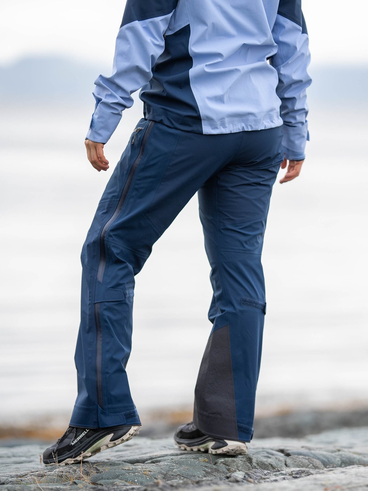 Bergans Tind 3L Shell Pants Women Navy Blue