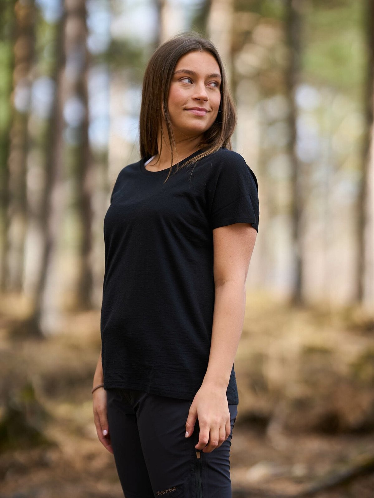 Bergans Whenever Merino Tee Women Black