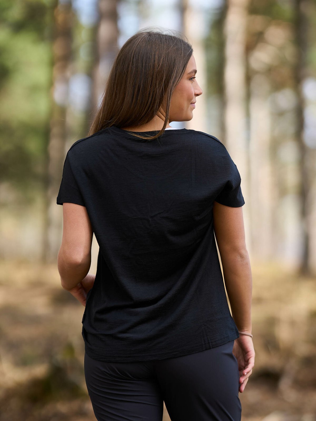 Bergans Whenever Merino Tee Women Black