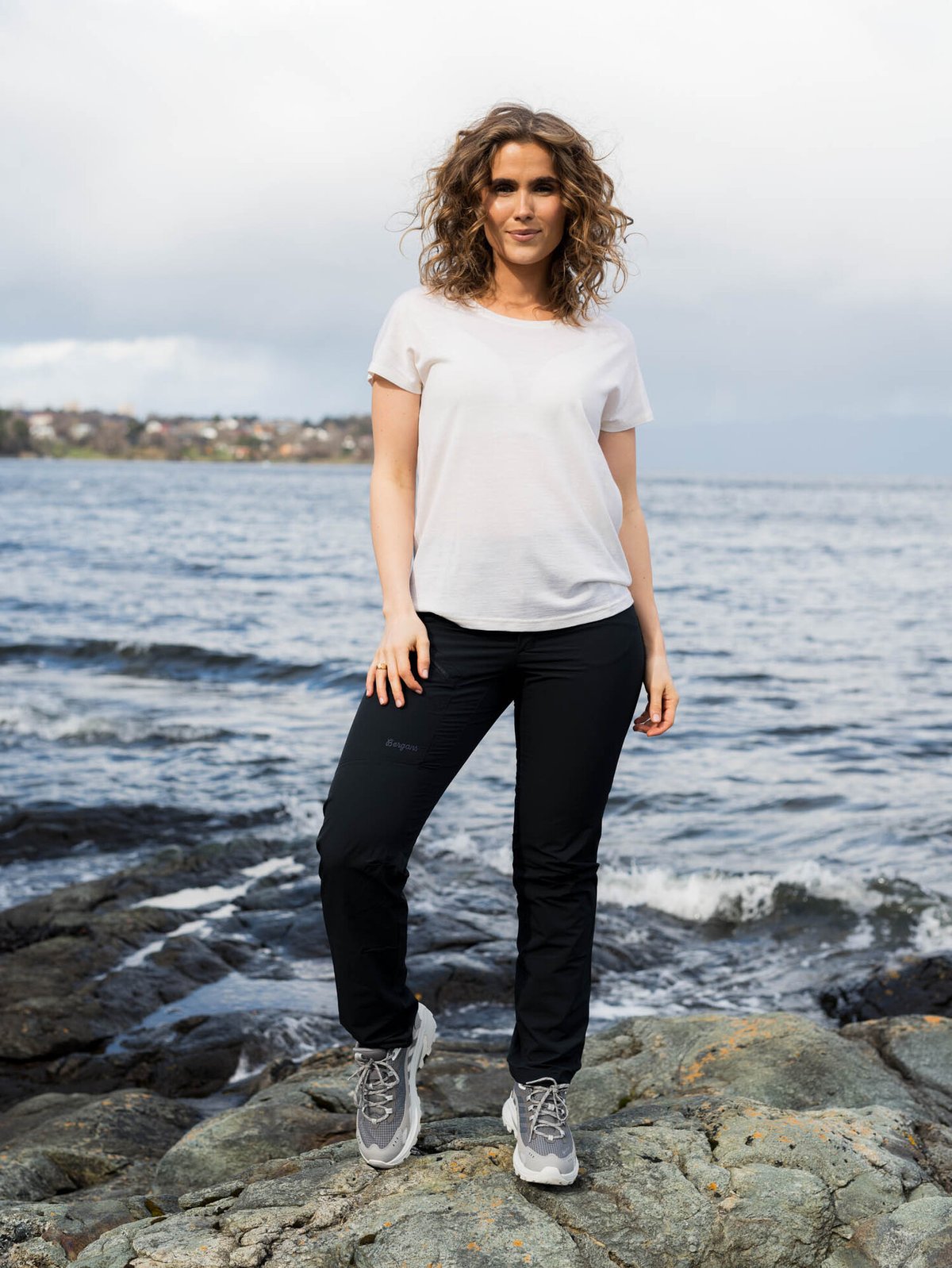 Bergans Whenever Merino Tee Women Vanilla White