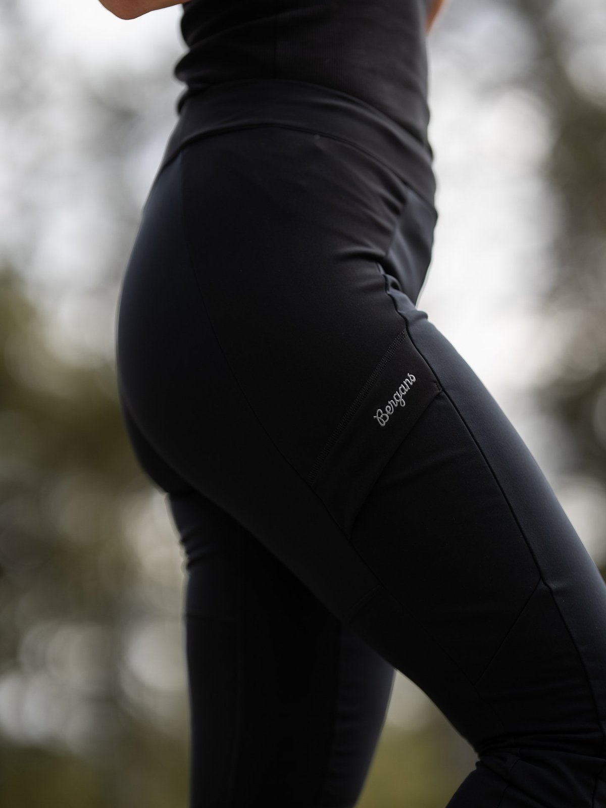 Bergans Fløyen Winter Tights Women Black