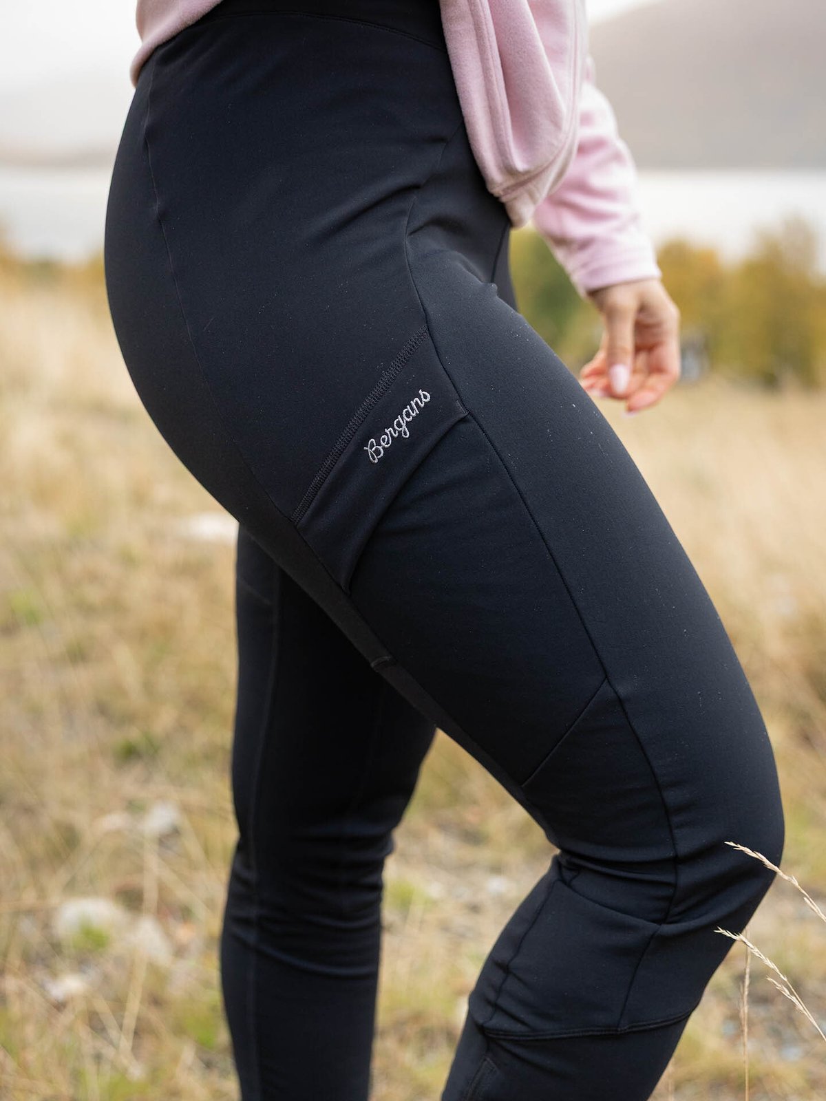 Bergans Fløyen Winter Tights Women Black