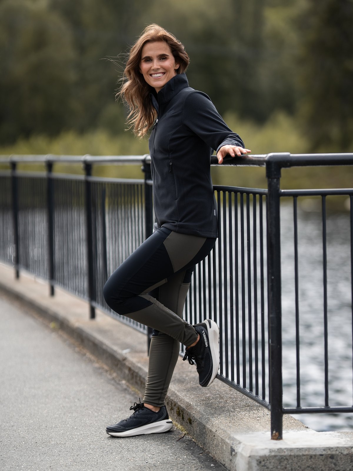 Bergans Fløyen Winter Tights Women Dark Green Mud