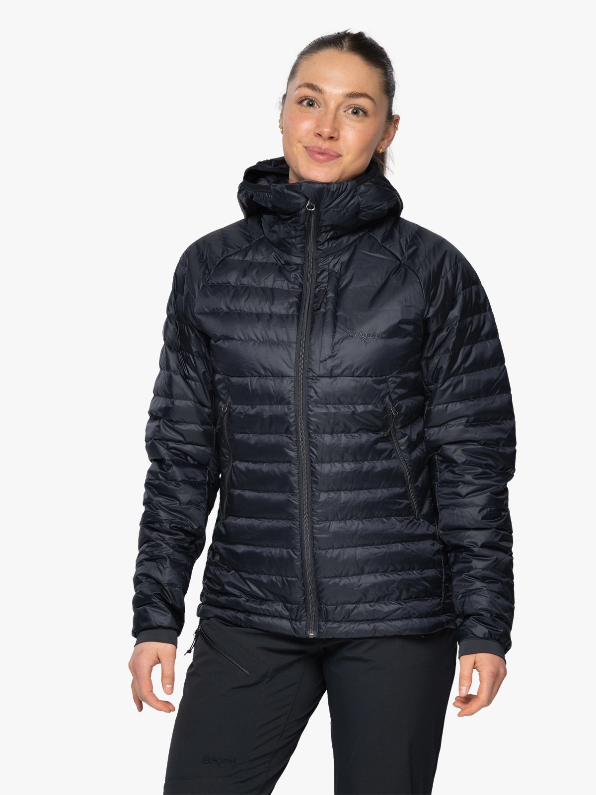 Bergans Vaagaa Light Down Jacket Hood Women Black