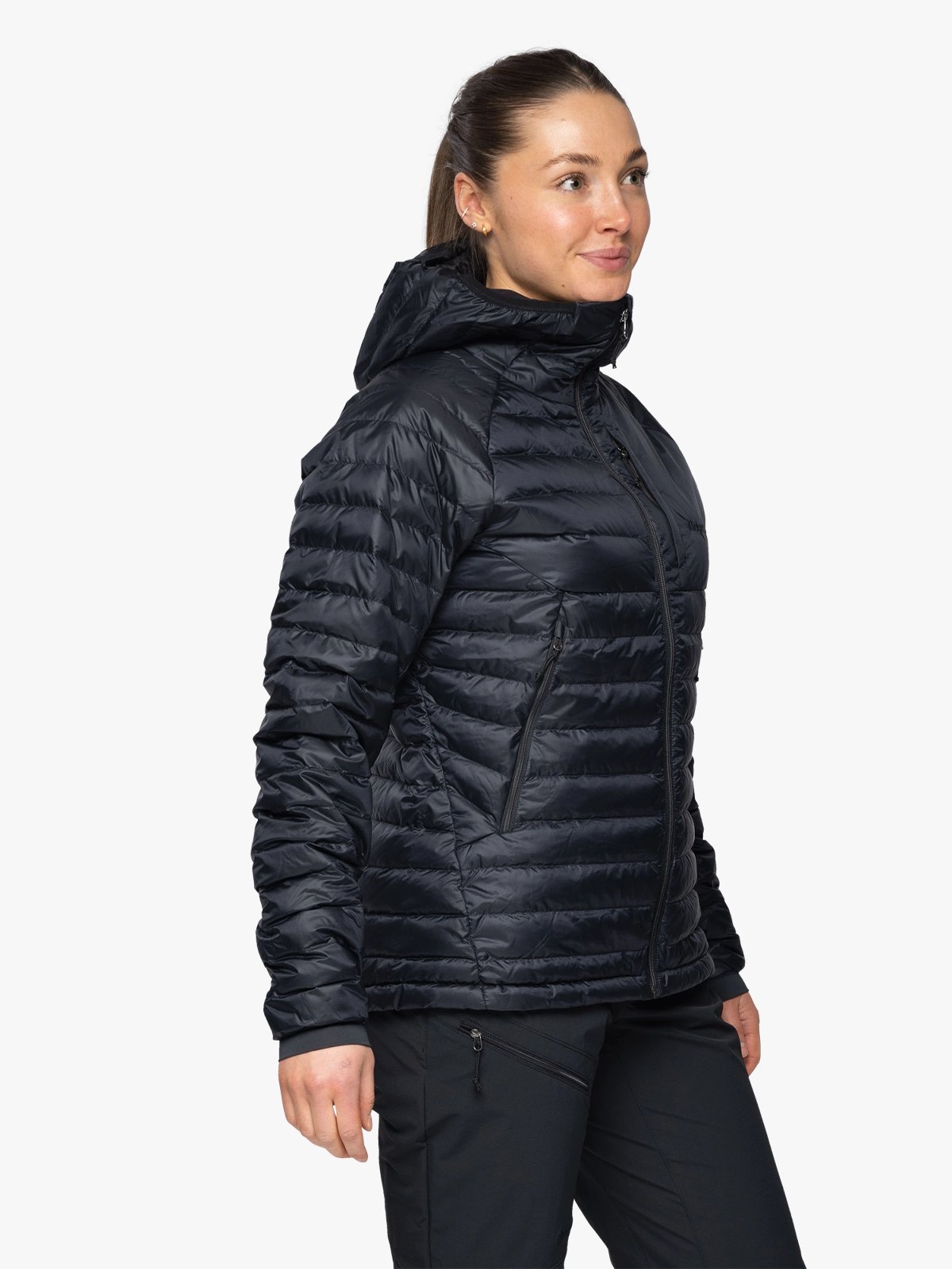 Bergans Vaagaa Light Down Jacket Hood Women Black