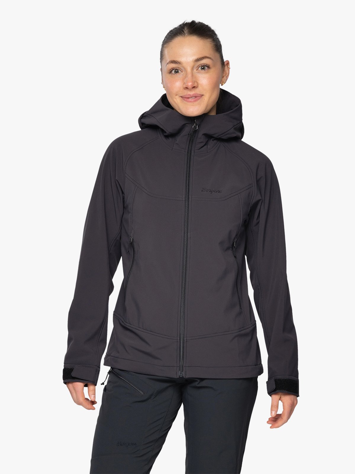 Bergans Vaagaa Softshell Jacket Hood Women Black