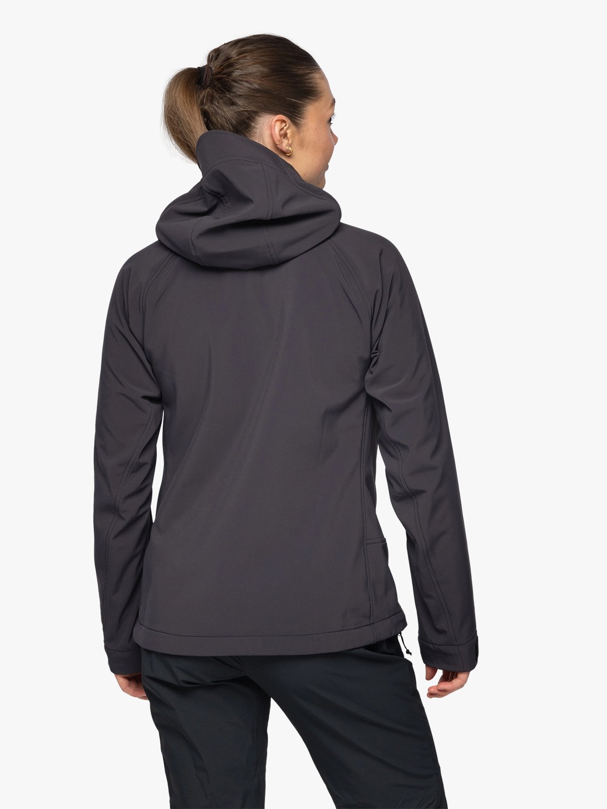 Bergans Vaagaa Softshell Jacket Hood Women Black